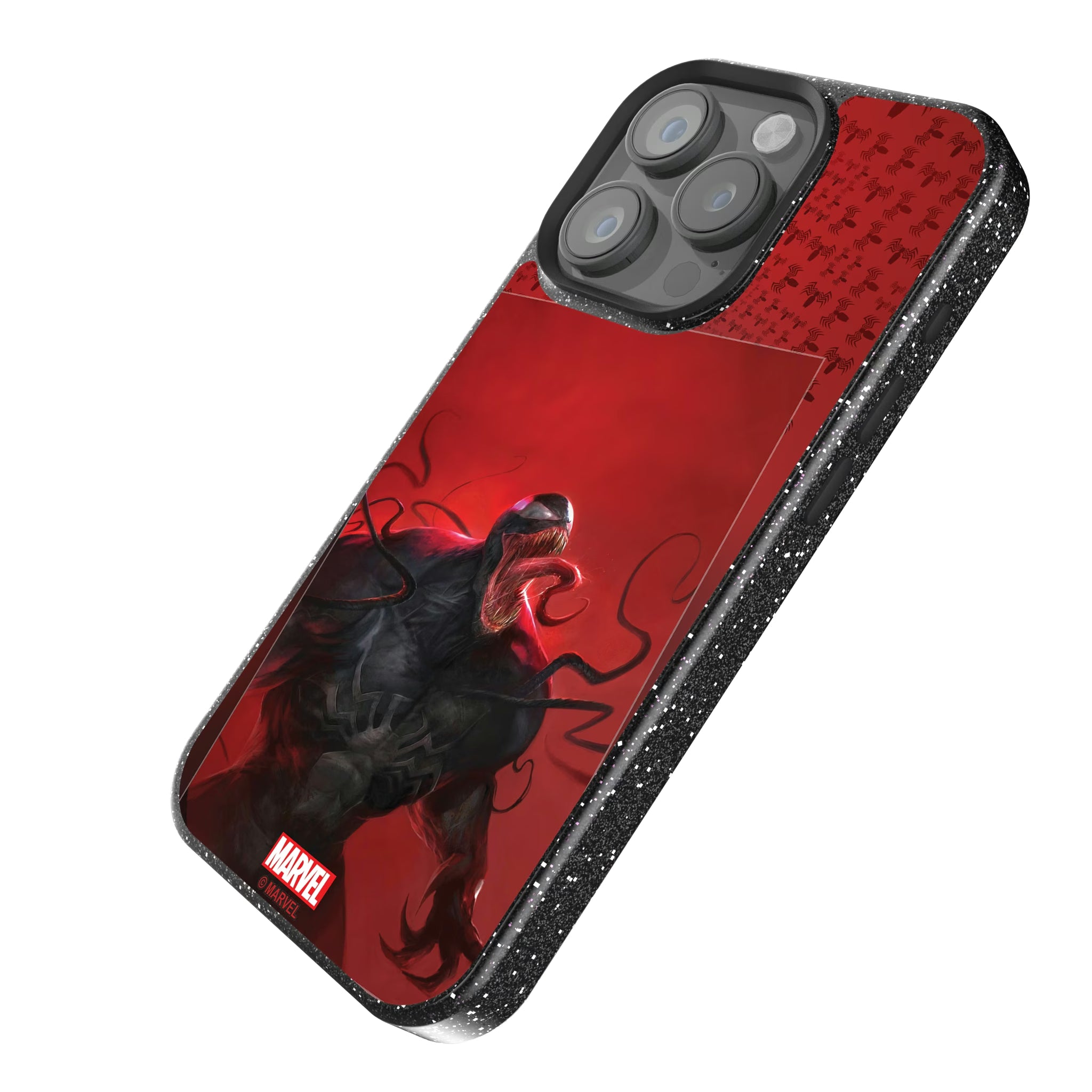 Marvel Venom Cover Art iPhone Bling Phone Case for Apple iPhone - Isometric View