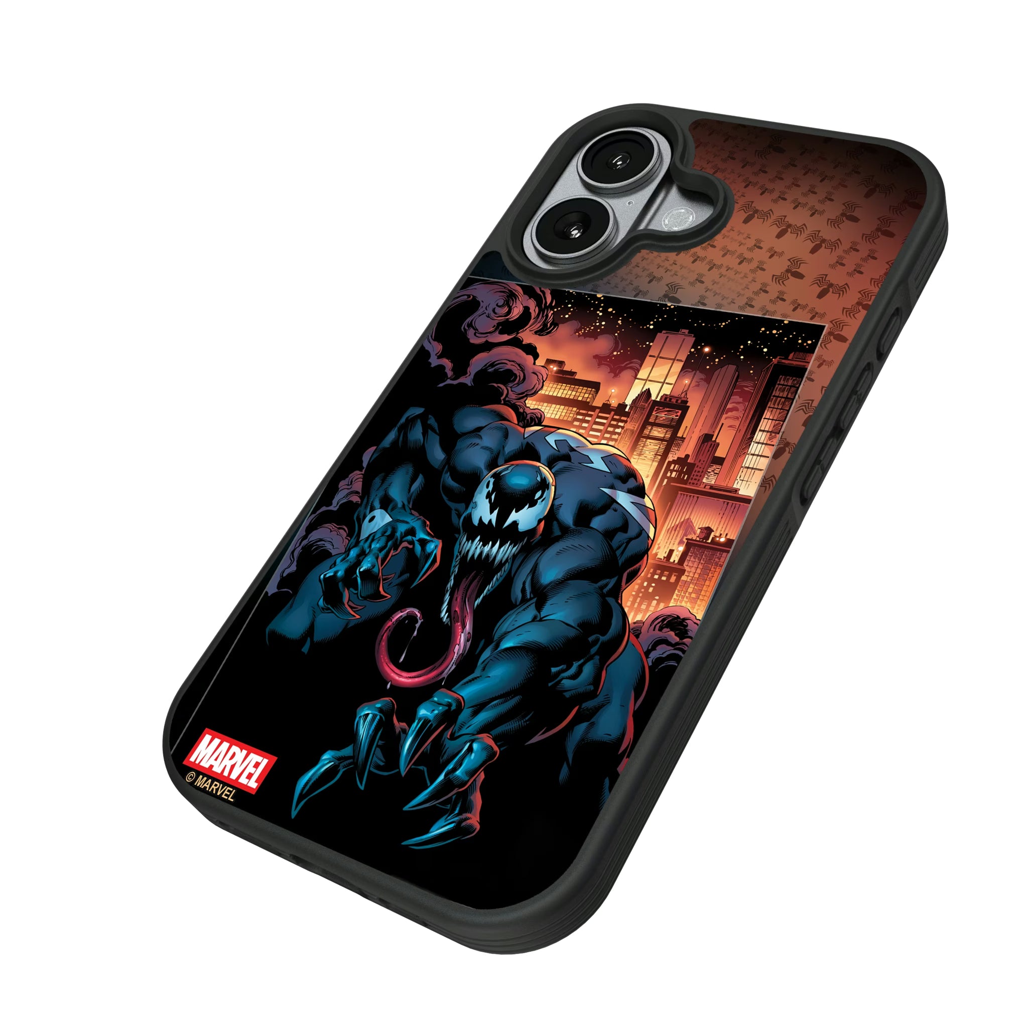 Marvel Venom Cover Art iPhone Bump Phone Case for Apple iPhone - Isometric View#Device_iPhone 17