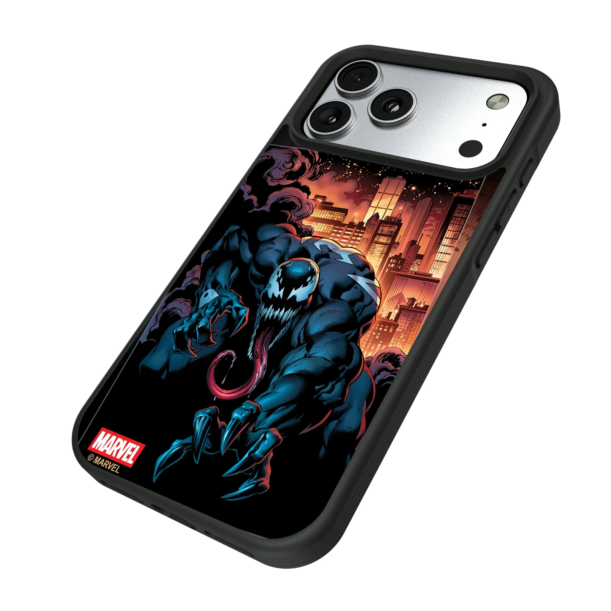 Marvel Venom Cover Art iPhone Bump Phone Case for Apple iPhone - Isometric View#Device_iPhone 17 Pro Max
