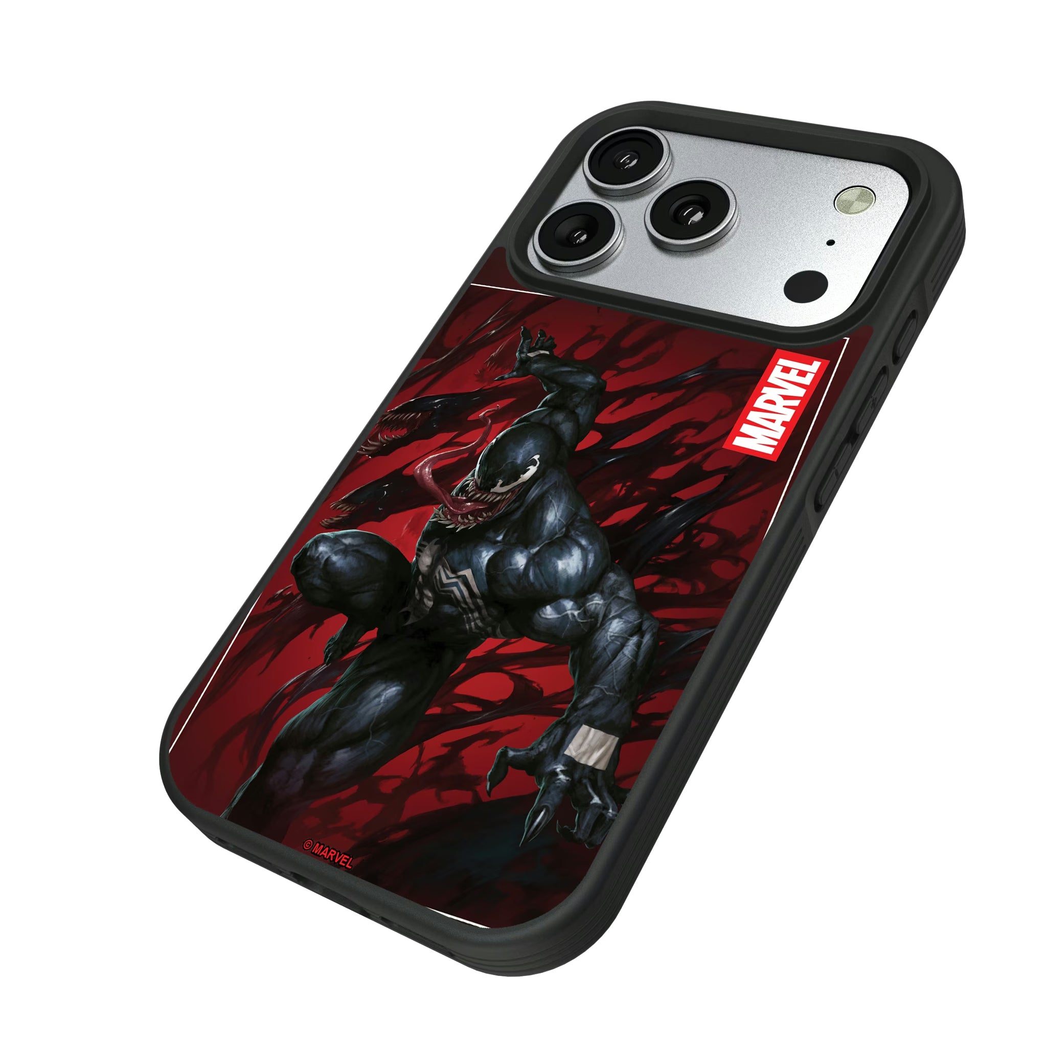 Marvel Venom Cover Art iPhone Bump Phone Case for Apple iPhone - Isometric View#Device_iPhone 17 Pro