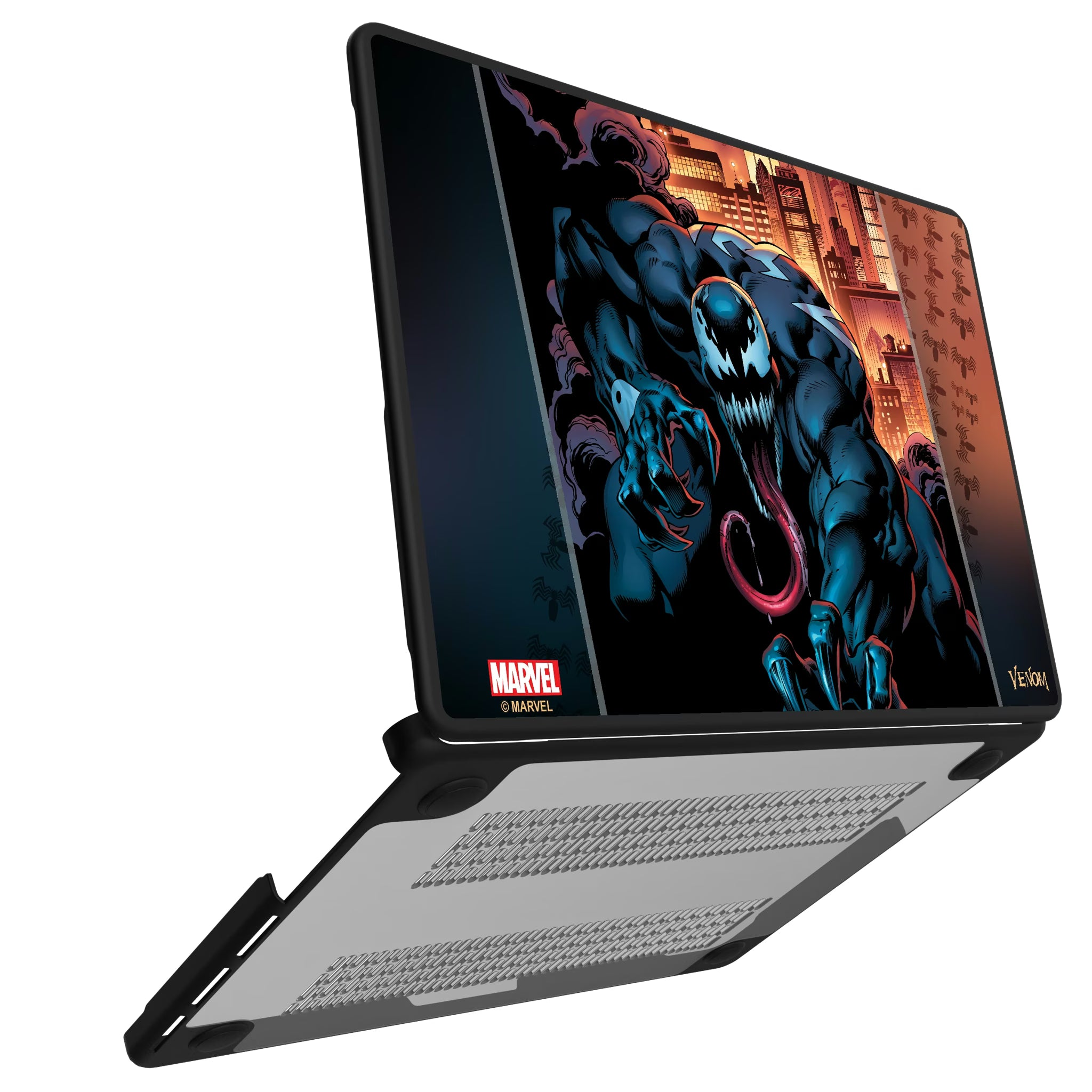 Marvel Venom Cover Art MacBook Laptop Case for Apple MacBook#Device_MacBook Pro (14-inch, 2021) / MacBook Pro (14-inch, 2023) / MacBook Pro (14-inch, 2024)