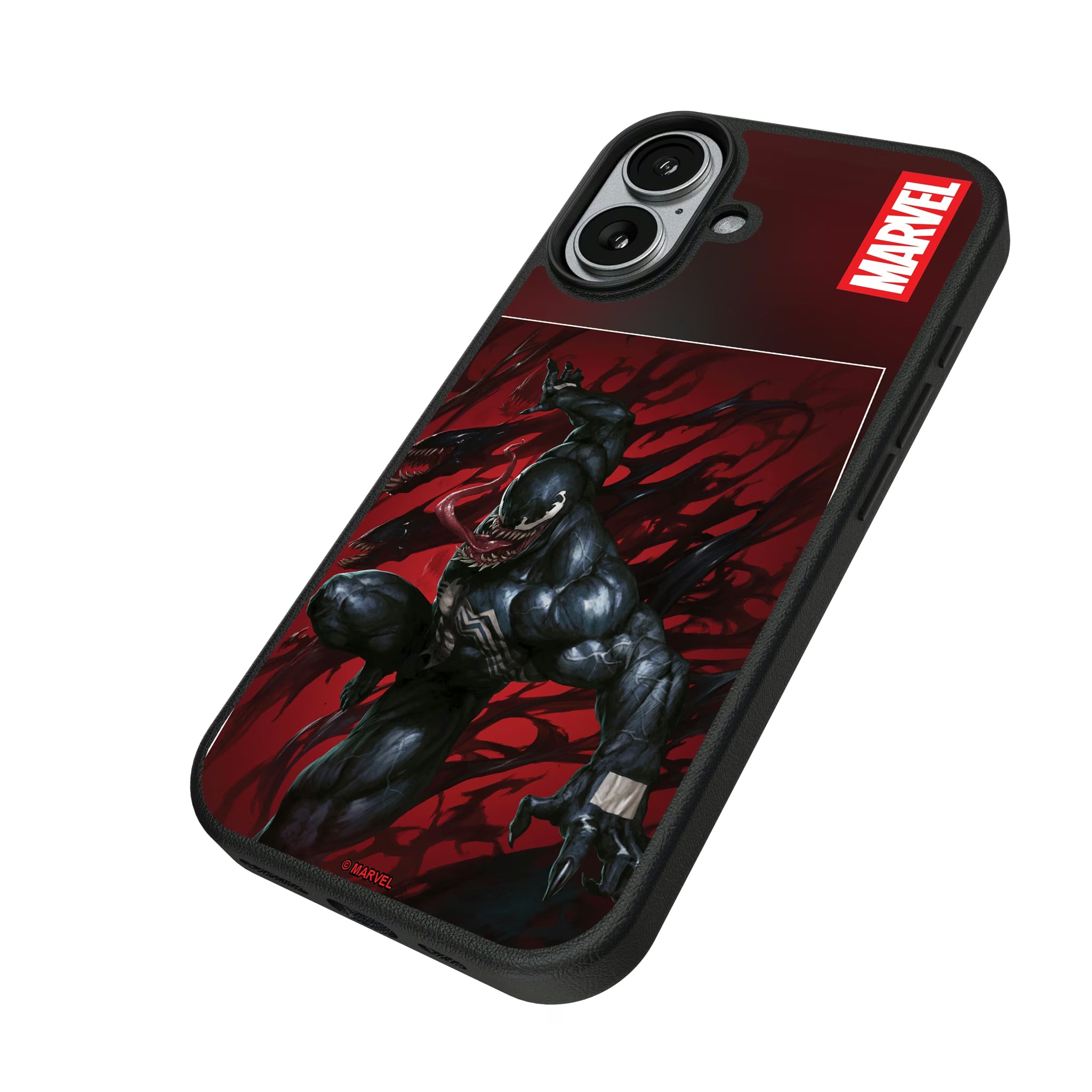 Marvel Venom Cover Art iPhone MagSafe Compatible Phone Case for Apple iPhone - Isometric View#Device_iPhone 17