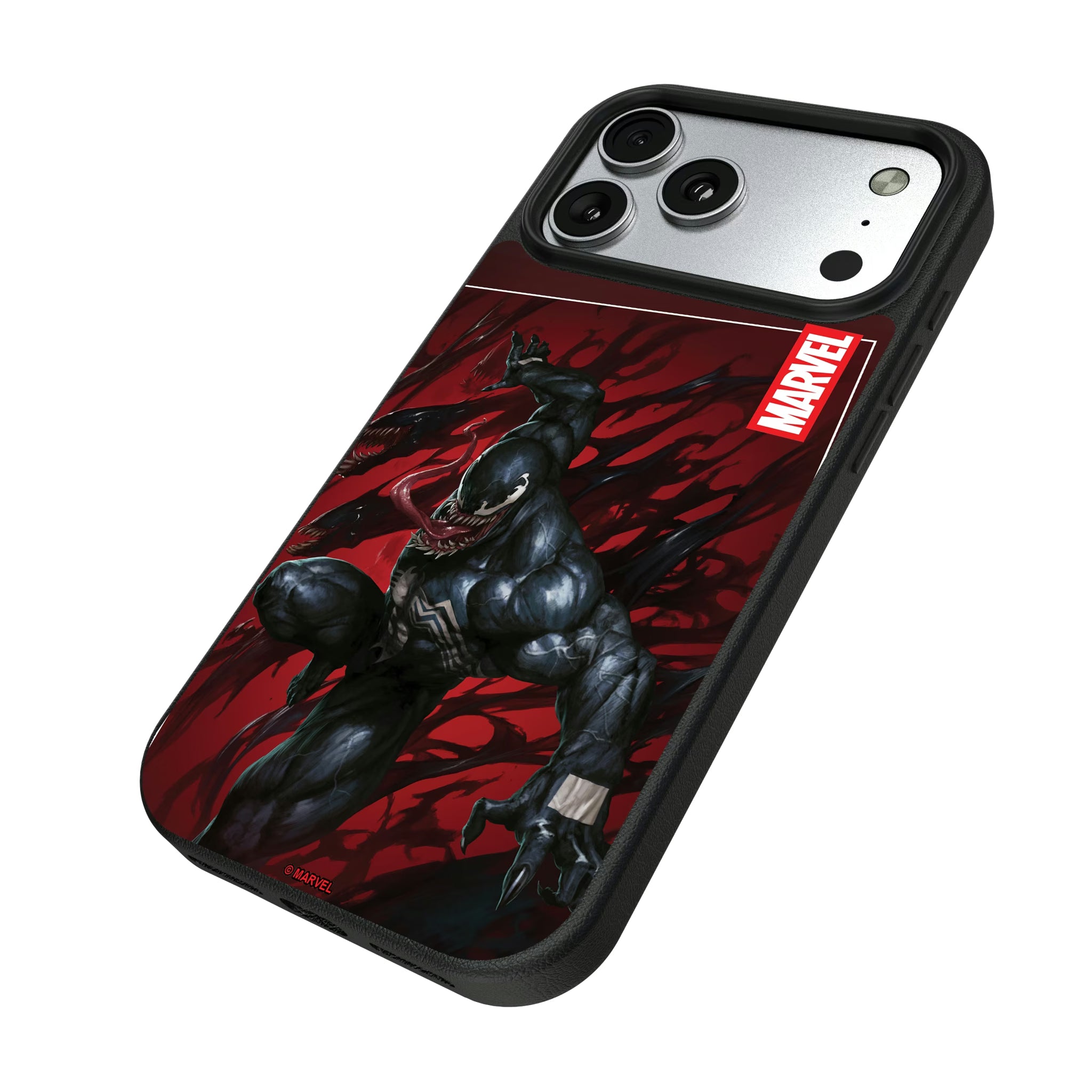 Marvel Venom Cover Art iPhone MagSafe Compatible Phone Case for Apple iPhone - Isometric View#Device_iPhone 17 Pro Max