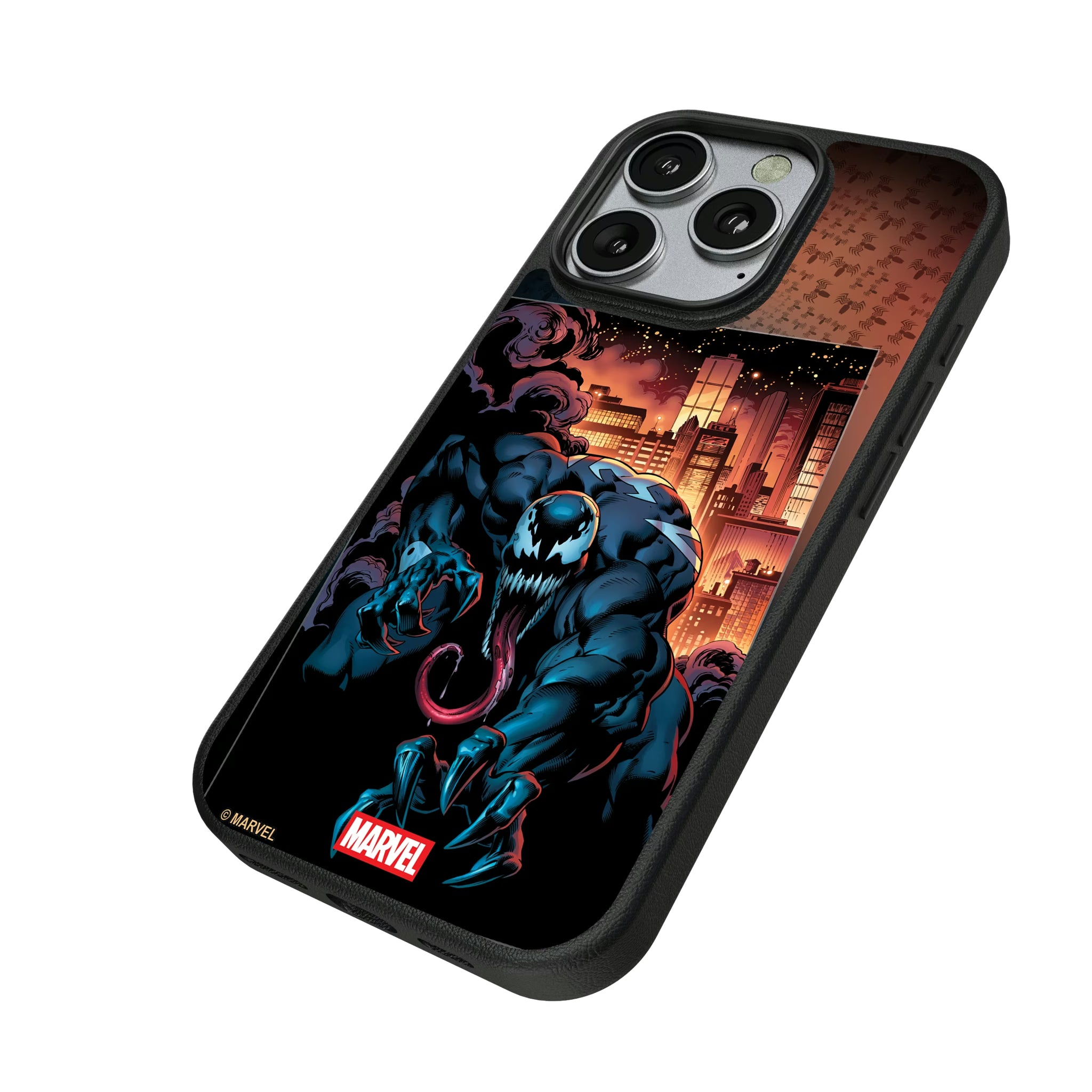 Marvel Venom Cover Art iPhone MagSafe Compatible Phone Case for Apple iPhone - Isometric View
