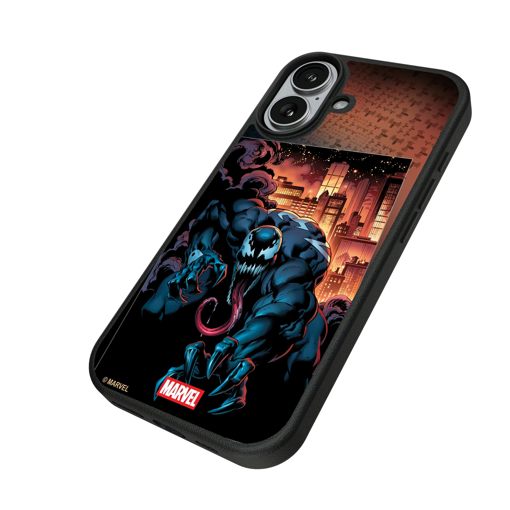Marvel Venom Cover Art iPhone MagSafe Compatible Phone Case for Apple iPhone - Isometric View#Device_iPhone 17