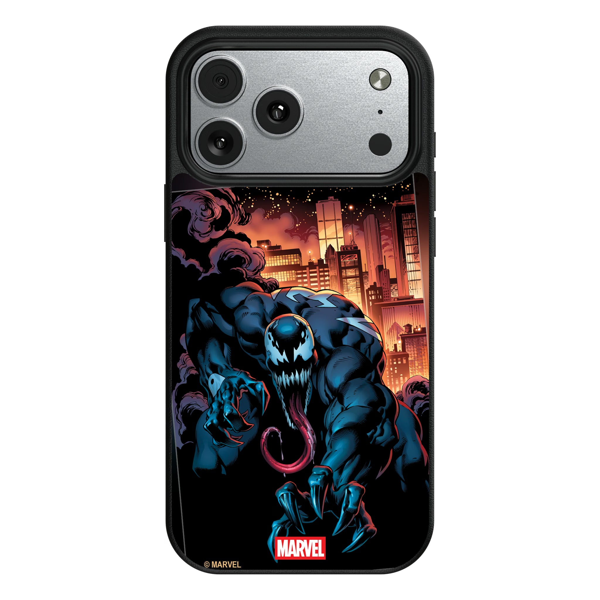 Marvel Venom Cover Art iPhone MagSafe Compatible Phone Case for Apple iPhone#Device_iPhone 17 Pro Max