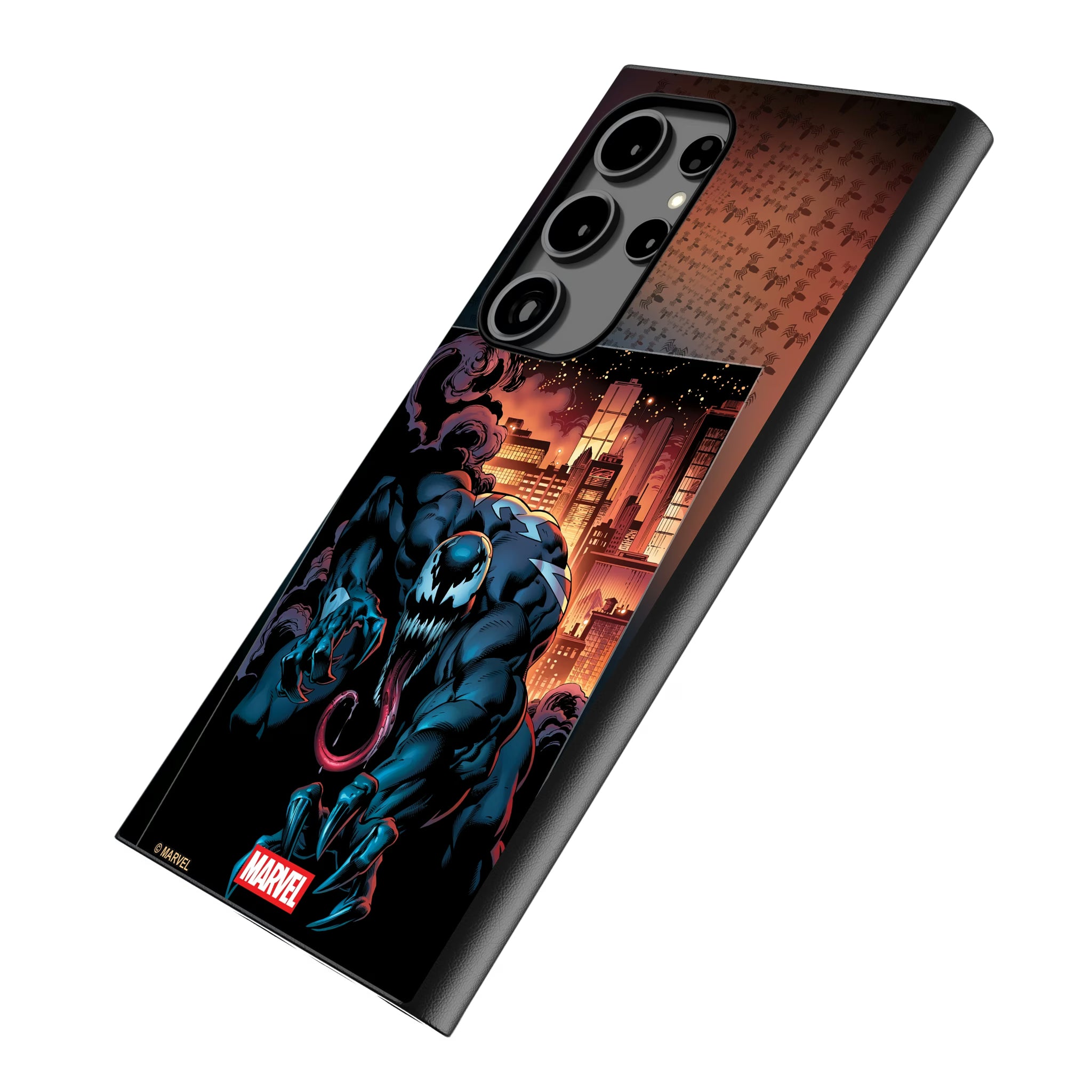 Marvel Venom Cover Art Galaxy MagSafe Compatible Phone Case for Samsung Galaxy - Isometric View