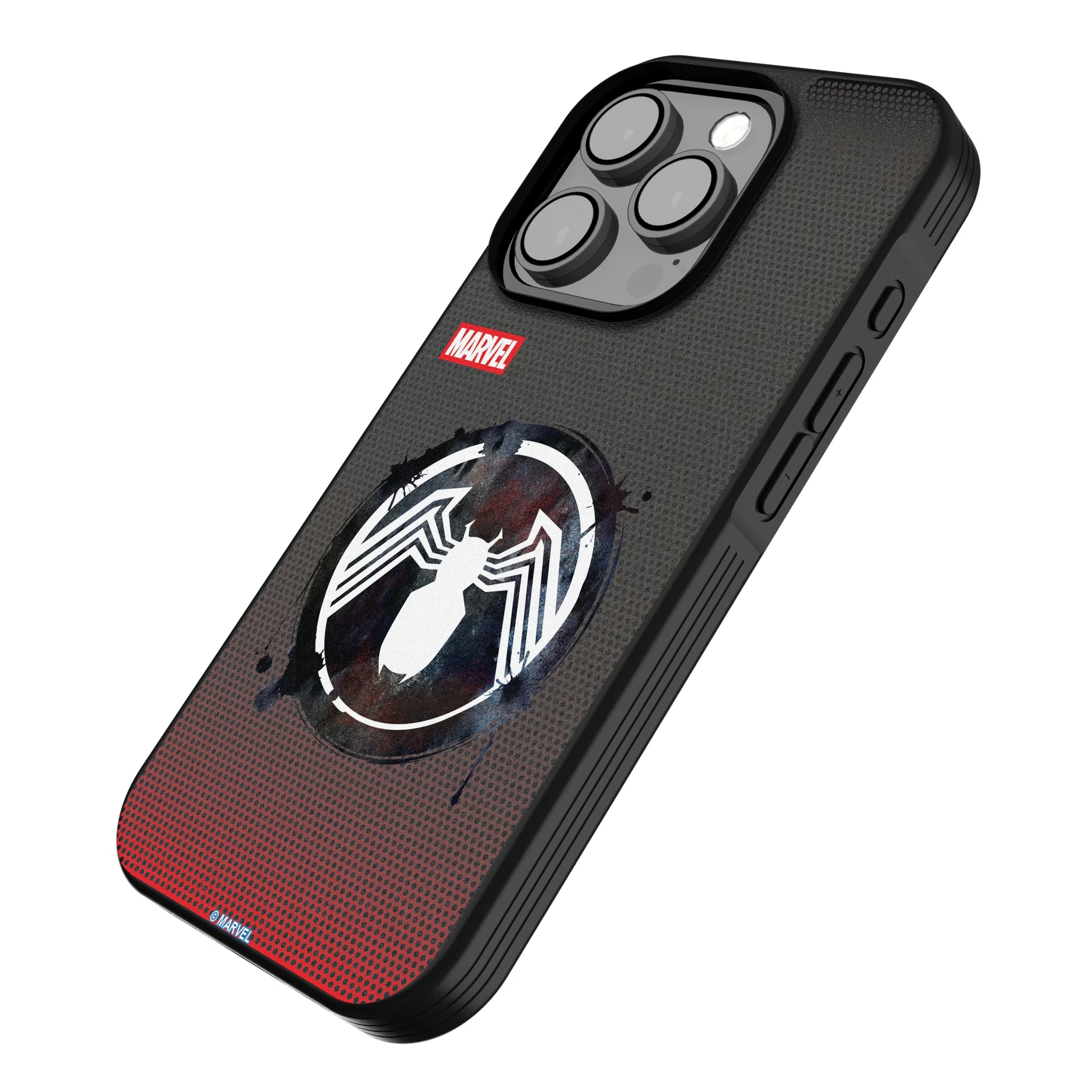 Marvel Venom Grid iPhone Bump Phone Case for Apple iPhone - Isometric View