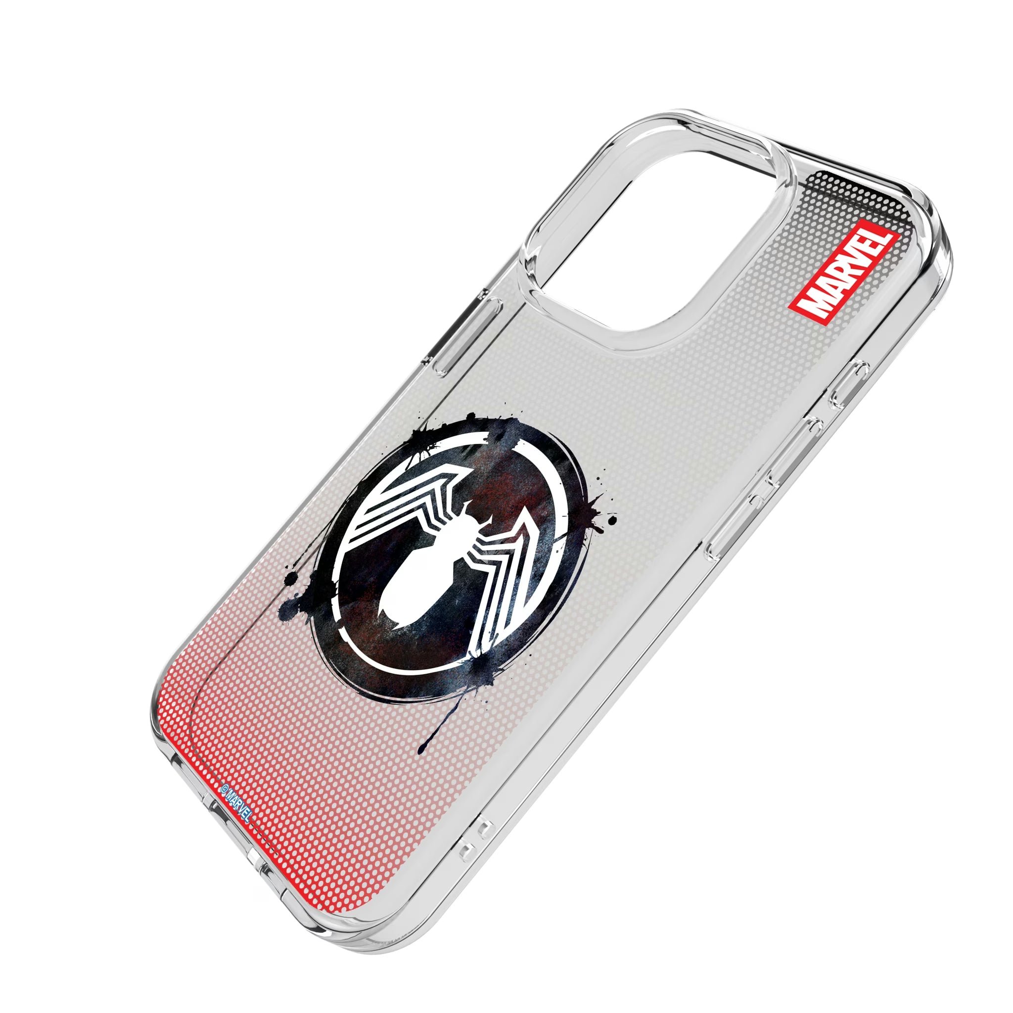 Marvel Venom Grid iPhone Clear Phone Case for Apple iPhone - Isometric View