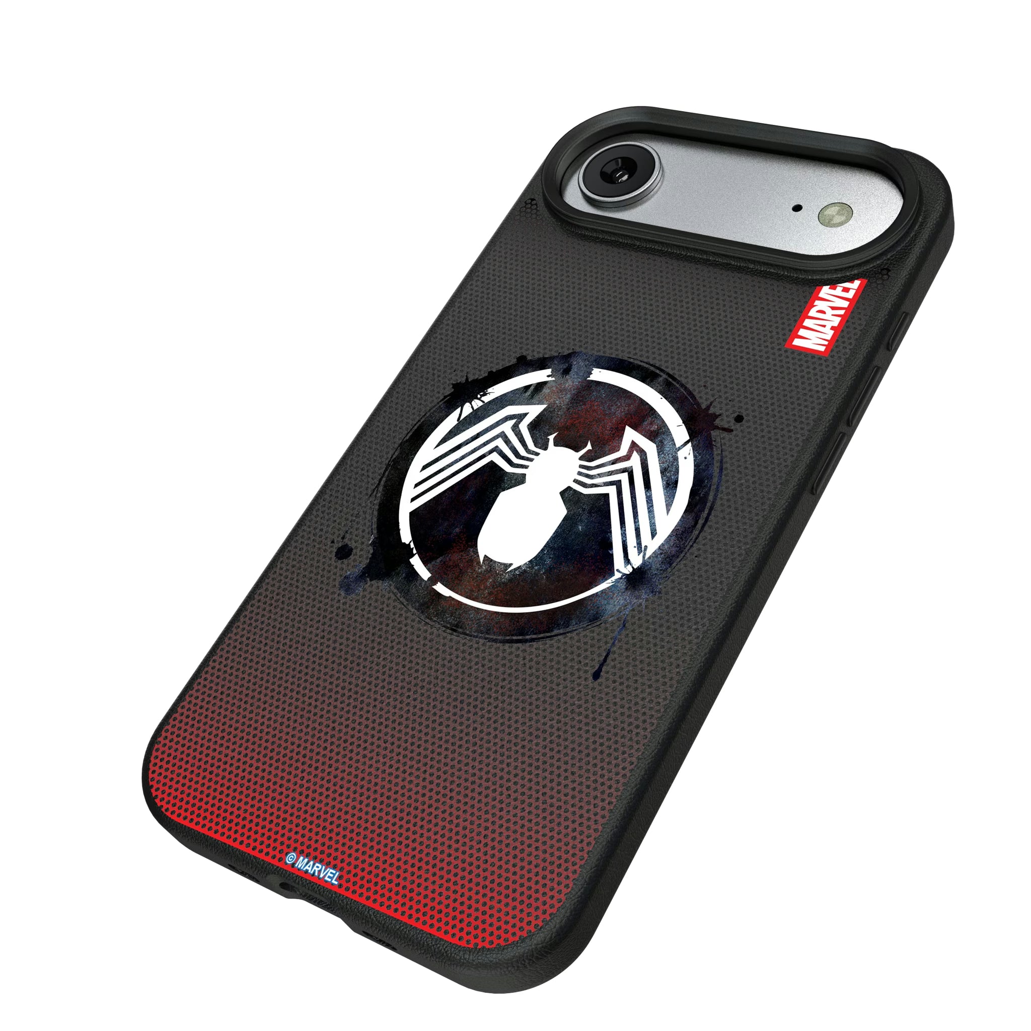 Marvel Venom Grid iPhone MagSafe Compatible Phone Case for Apple iPhone - Isometric View#Device_iPhone Air