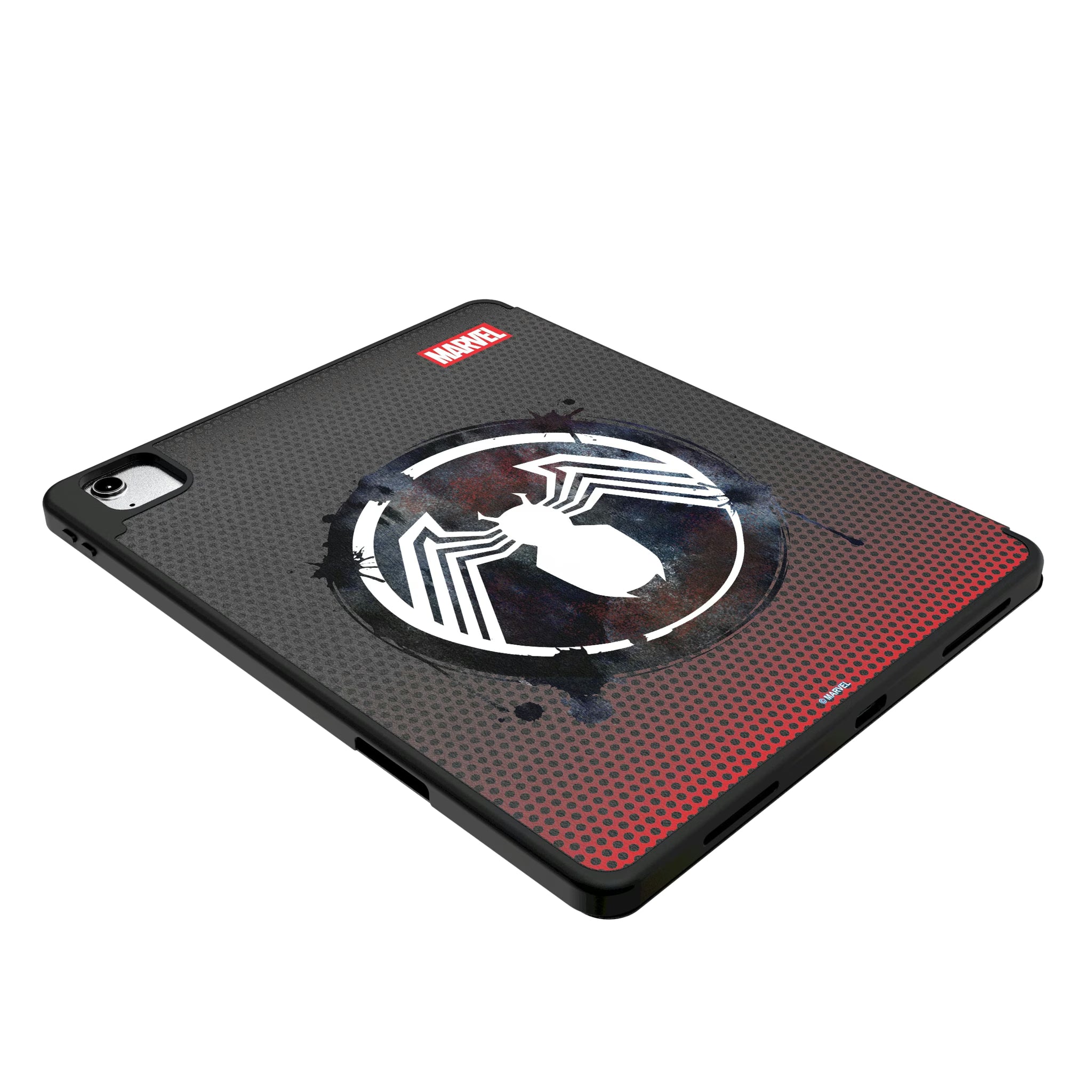 Marvel Venom Grid iPad Tablet Case for Apple iPad - Isometric View