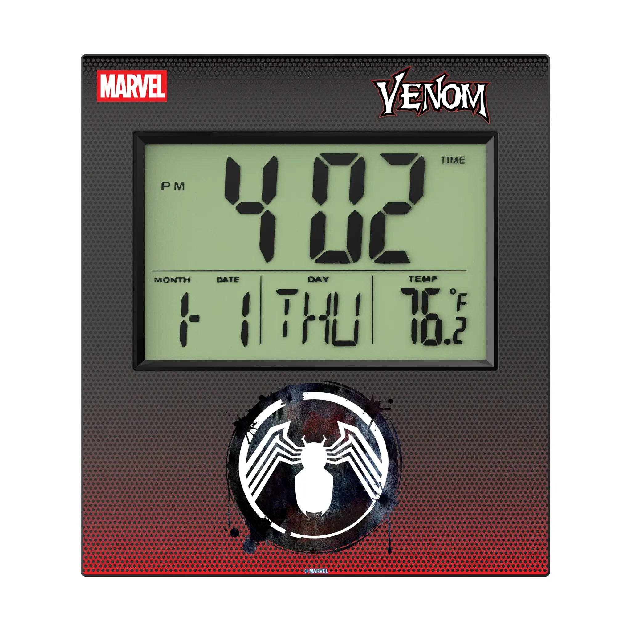 Marvel Venom Grid Wall Clock