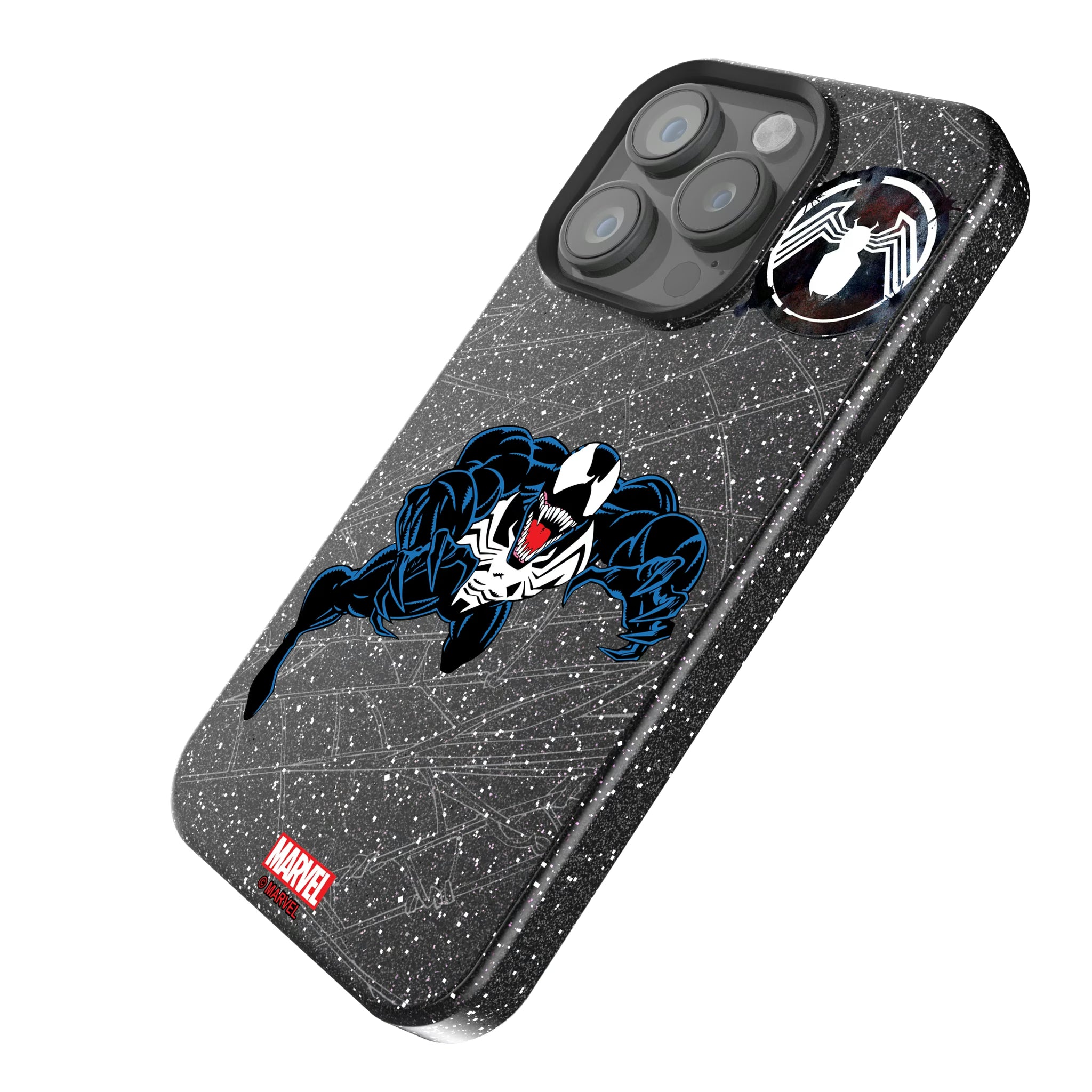 Marvel Venom MechLine iPhone Bling Phone Case for Apple iPhone - Isometric View
