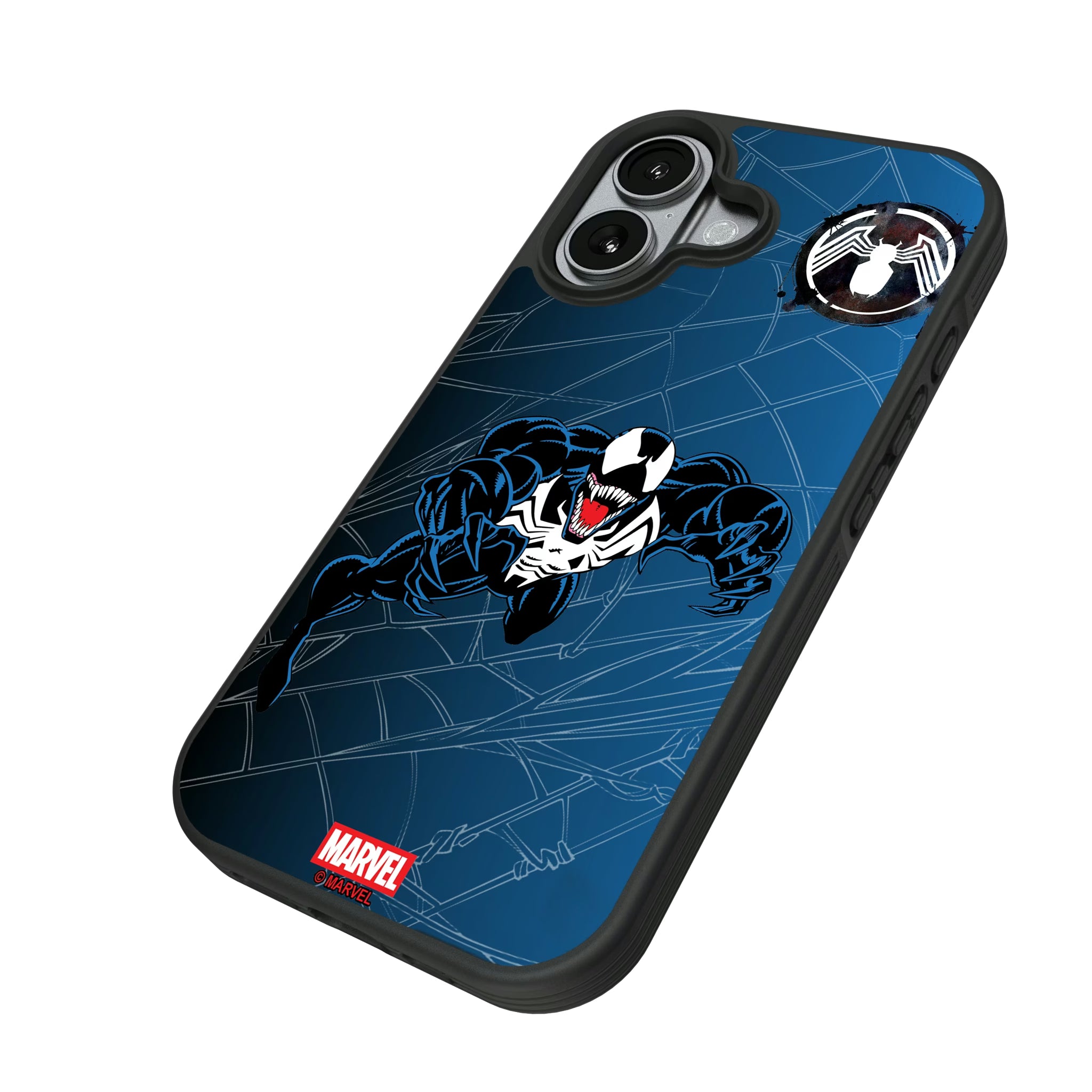 Marvel Venom MechLine iPhone Bump Phone Case for Apple iPhone - Isometric View#Device_iPhone 17