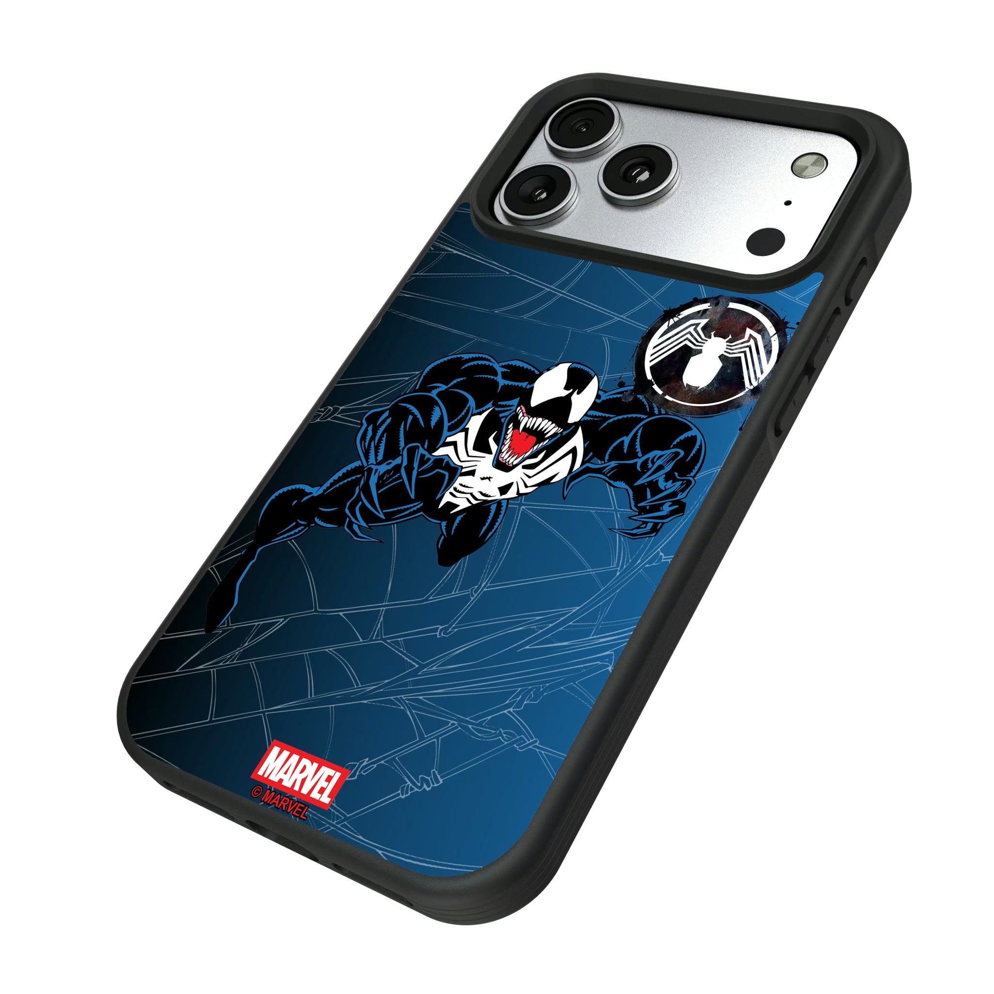 Marvel Venom MechLine iPhone Bump Phone Case for Apple iPhone - Isometric View#Device_iPhone 17 Pro Max