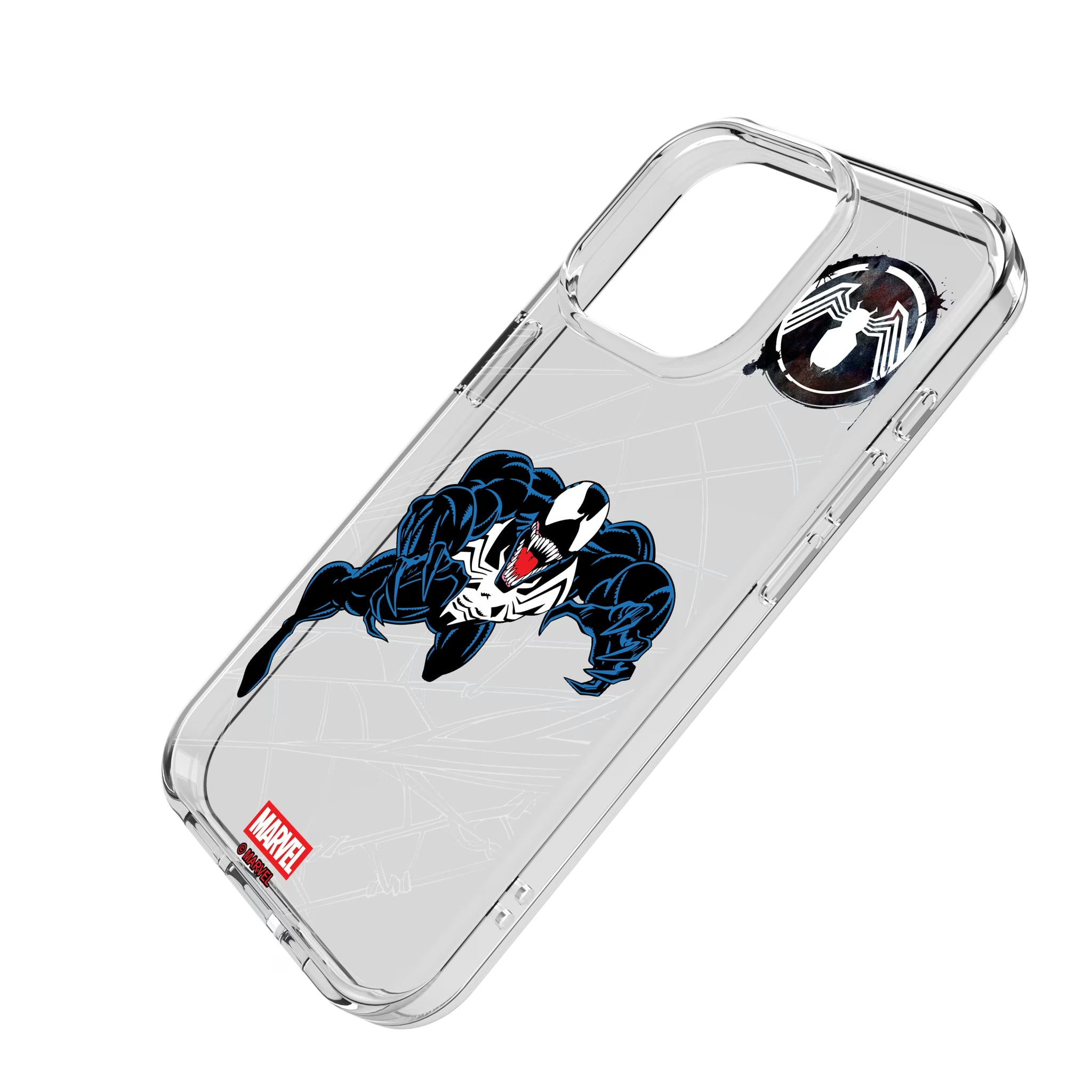 Marvel Venom MechLine iPhone Clear Phone Case for Apple iPhone - Isometric View