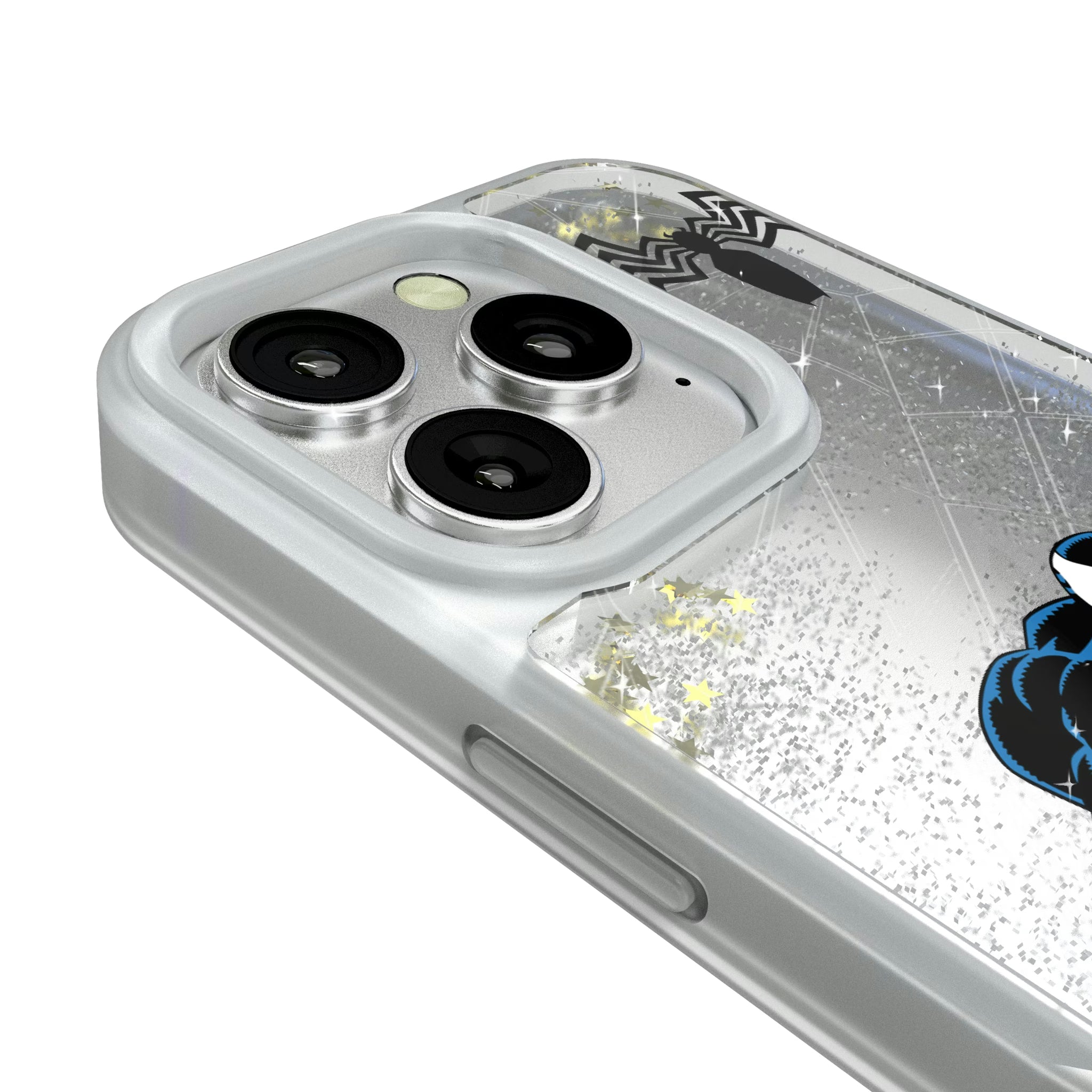 Marvel Venom MechLine iPhone Glitter Phone Case for Apple iPhone - Detail#Device_iPhone 16 Pro