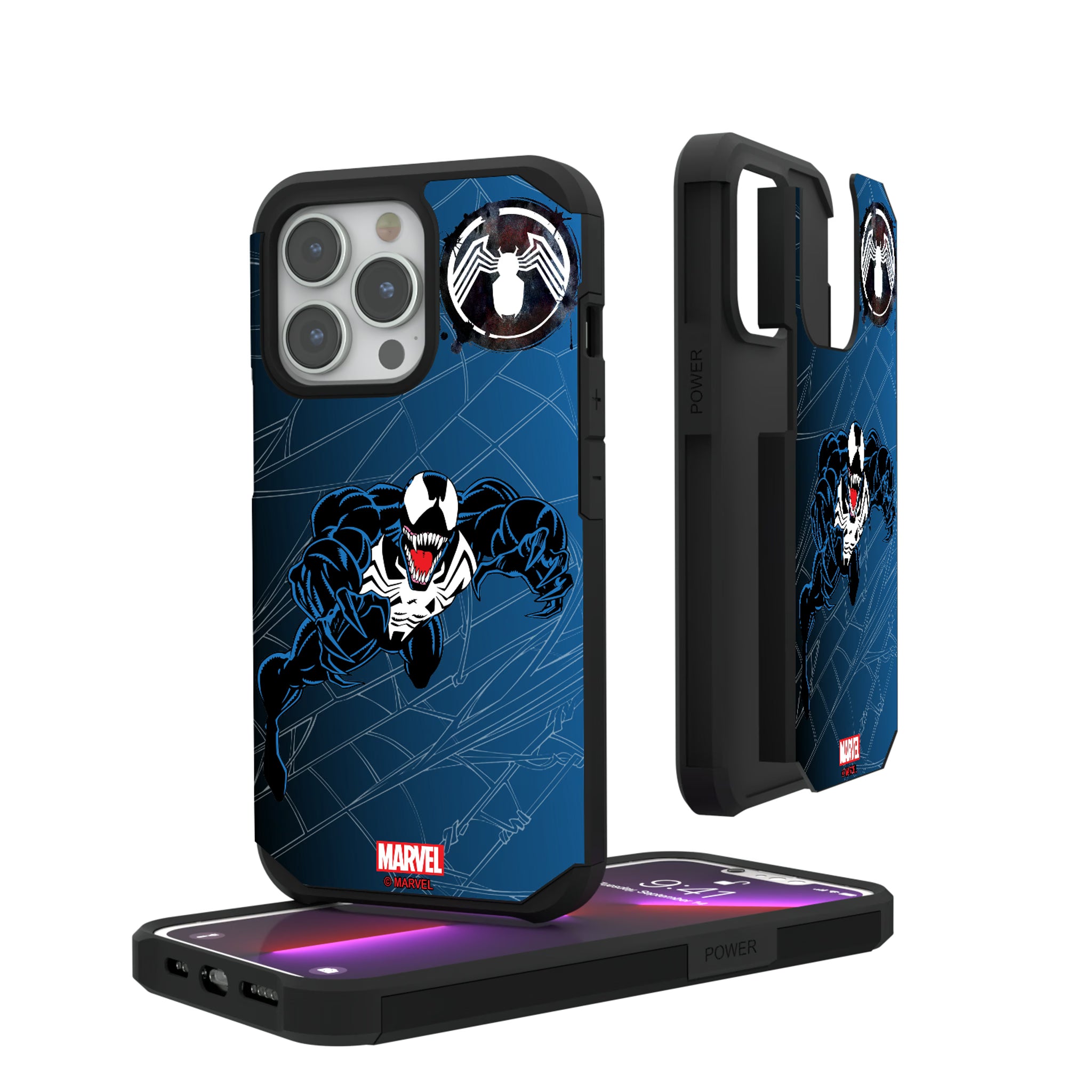 Marvel Venom MechLine iPhone Rugged Phone Case for Apple iPhone#Device_iPhone 13 Pro