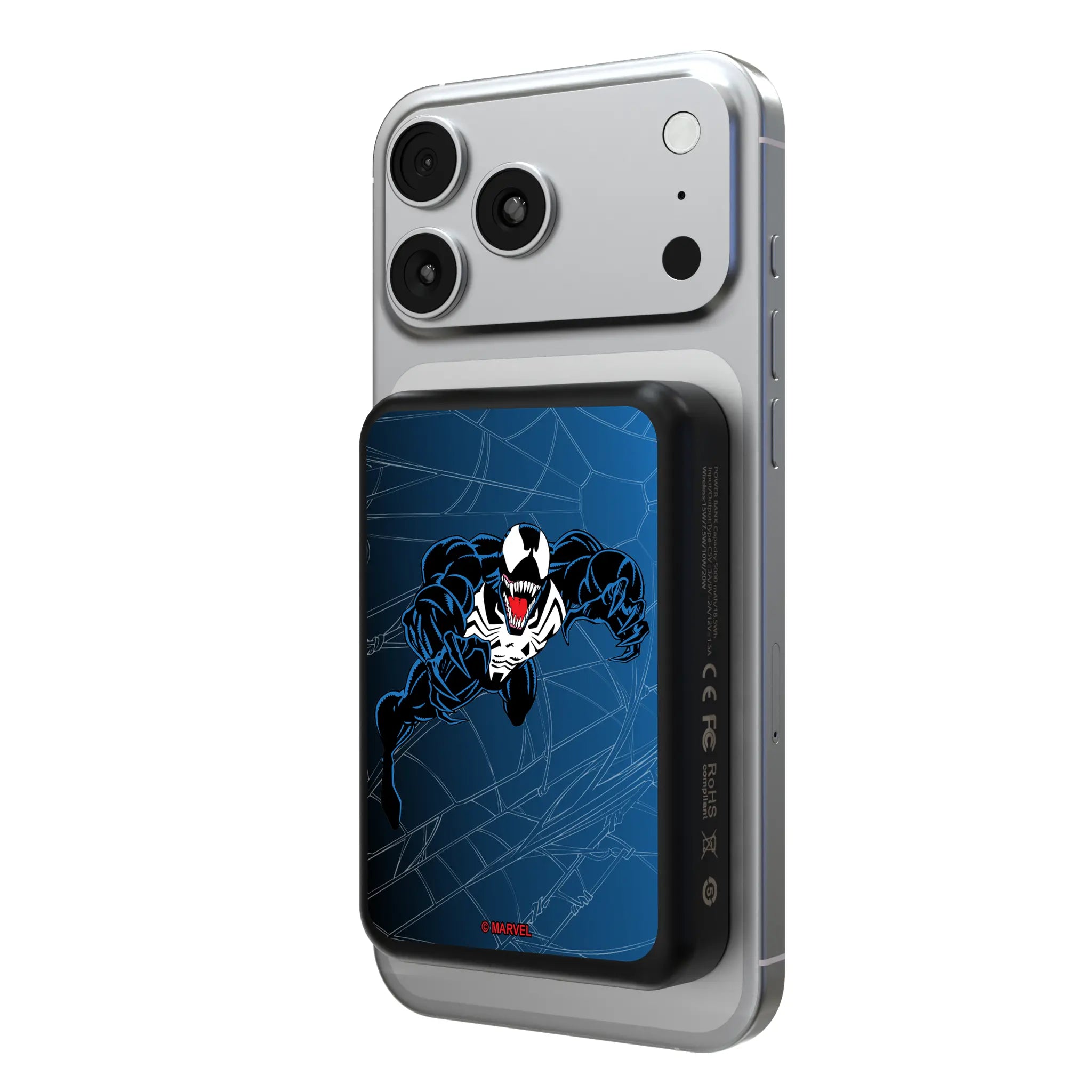 Marvel Venom MechLine Wireless Mag Power Bank