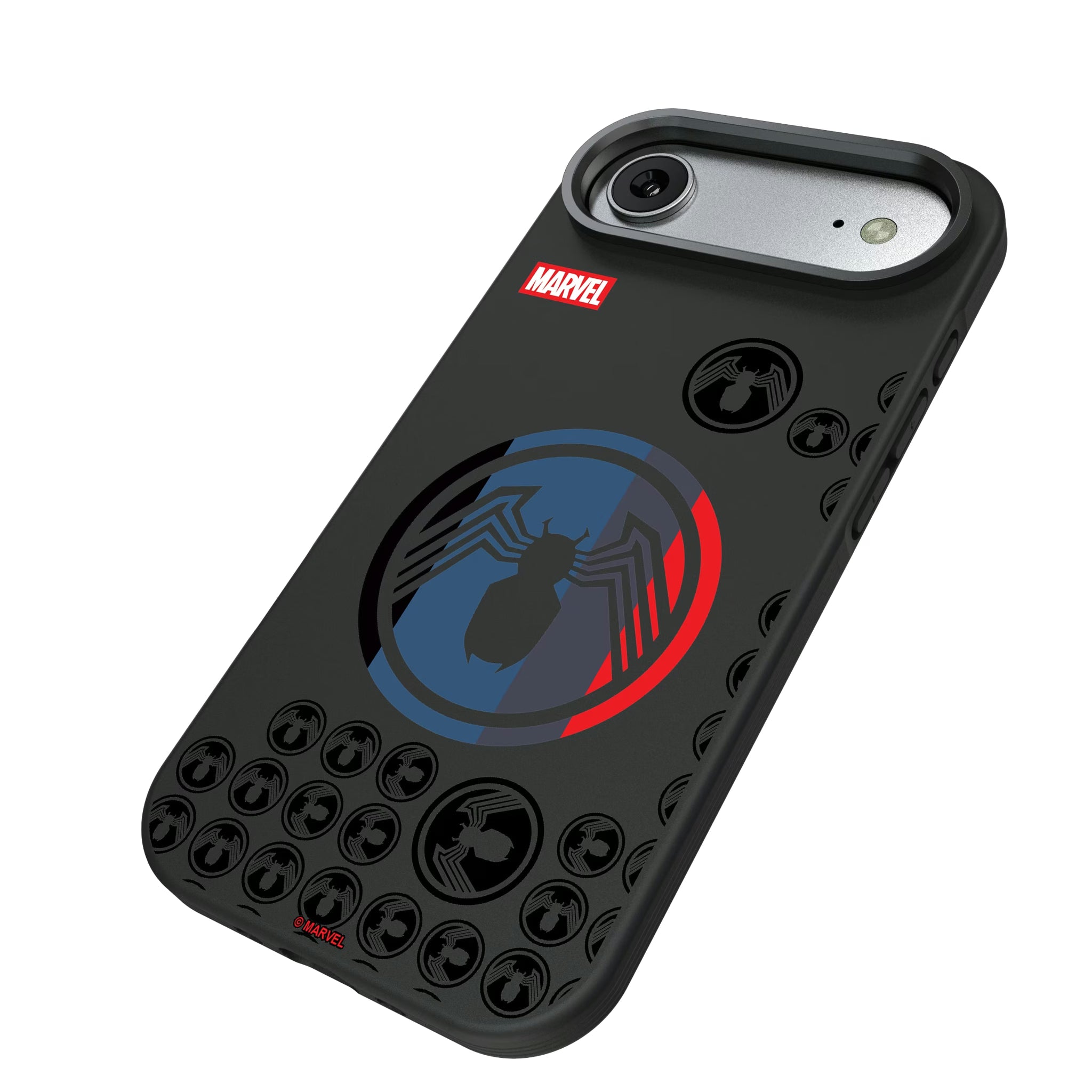 Marvel Venom Sigil iPhone Bump Phone Case for Apple iPhone - Isometric View#Device_iPhone Air