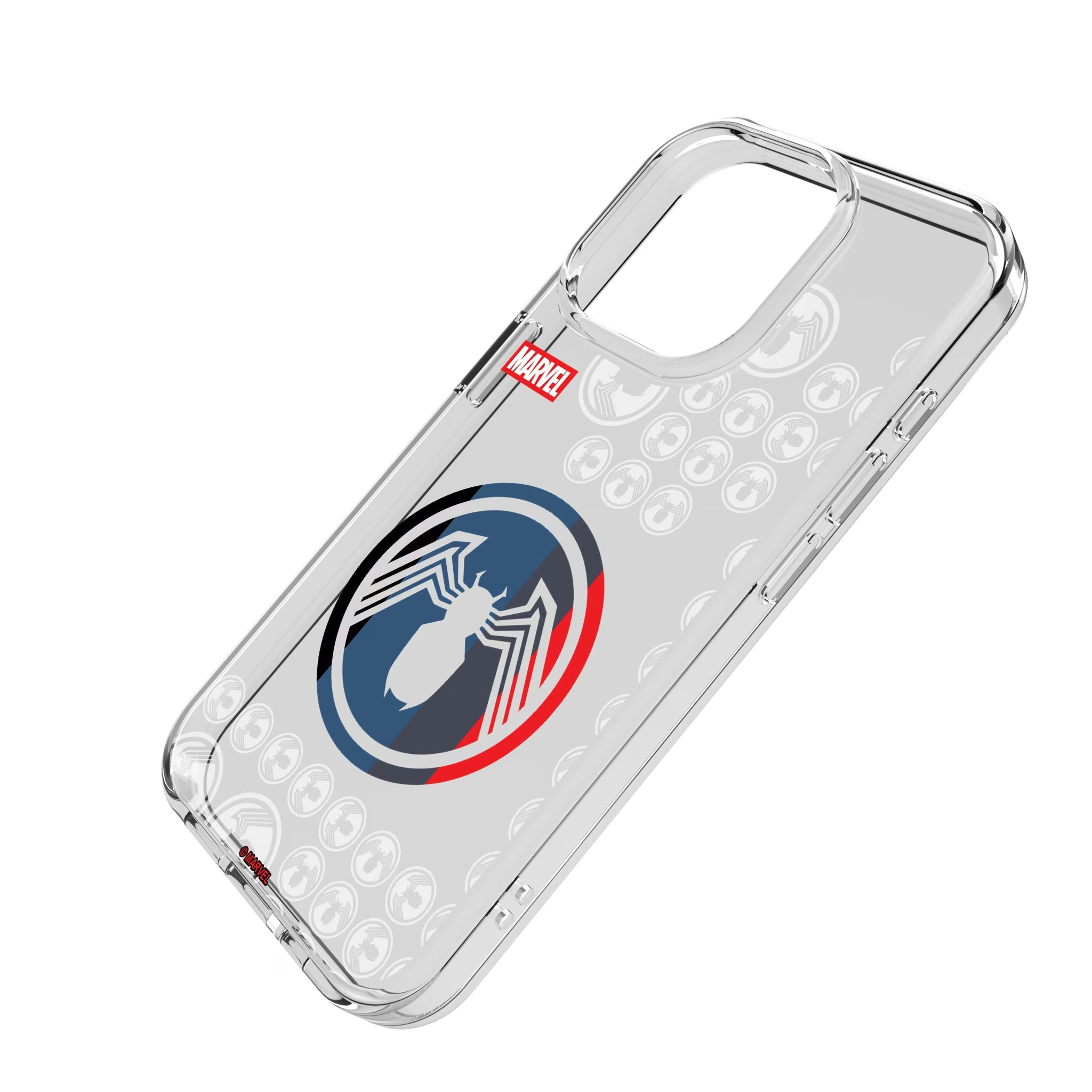 Marvel Venom Sigil iPhone Clear Phone Case for Apple iPhone - Isometric View