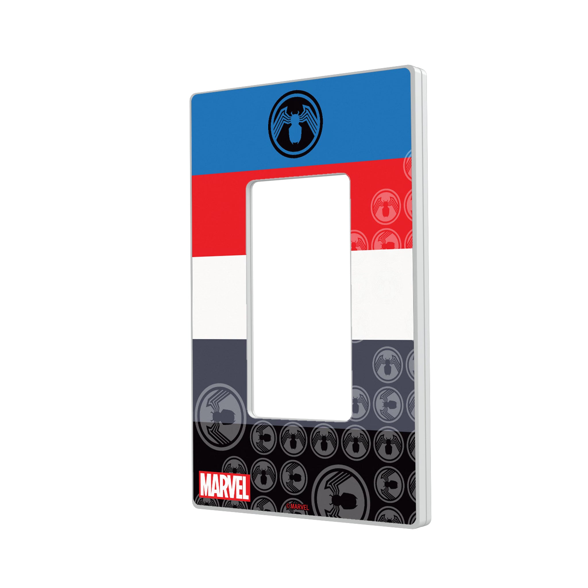 Marvel Venom Sigil Hidden-Screw Light Switch Plate#Style_Single Rocker