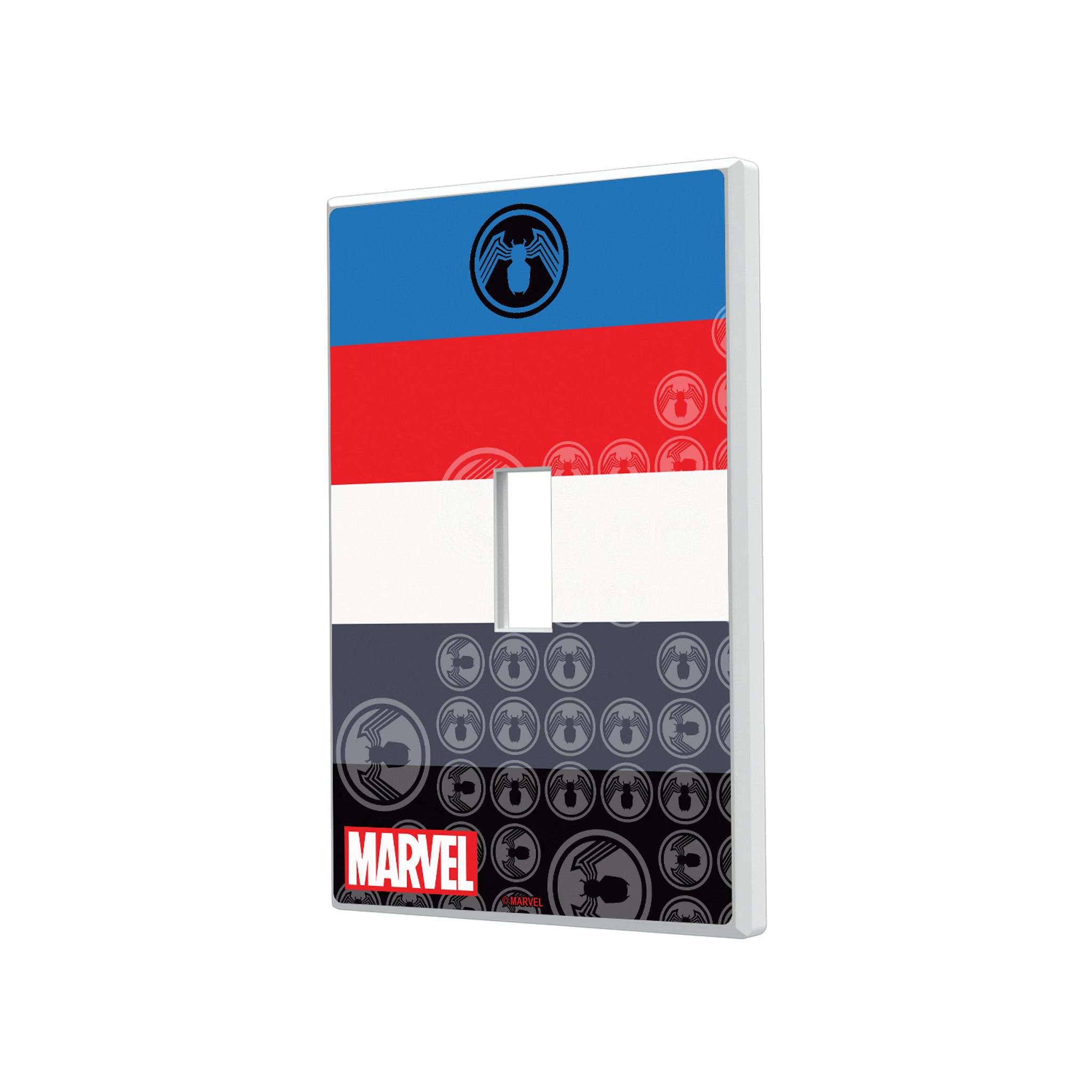 Marvel Venom Sigil Hidden-Screw Light Switch Plate#Style_Single Toggle