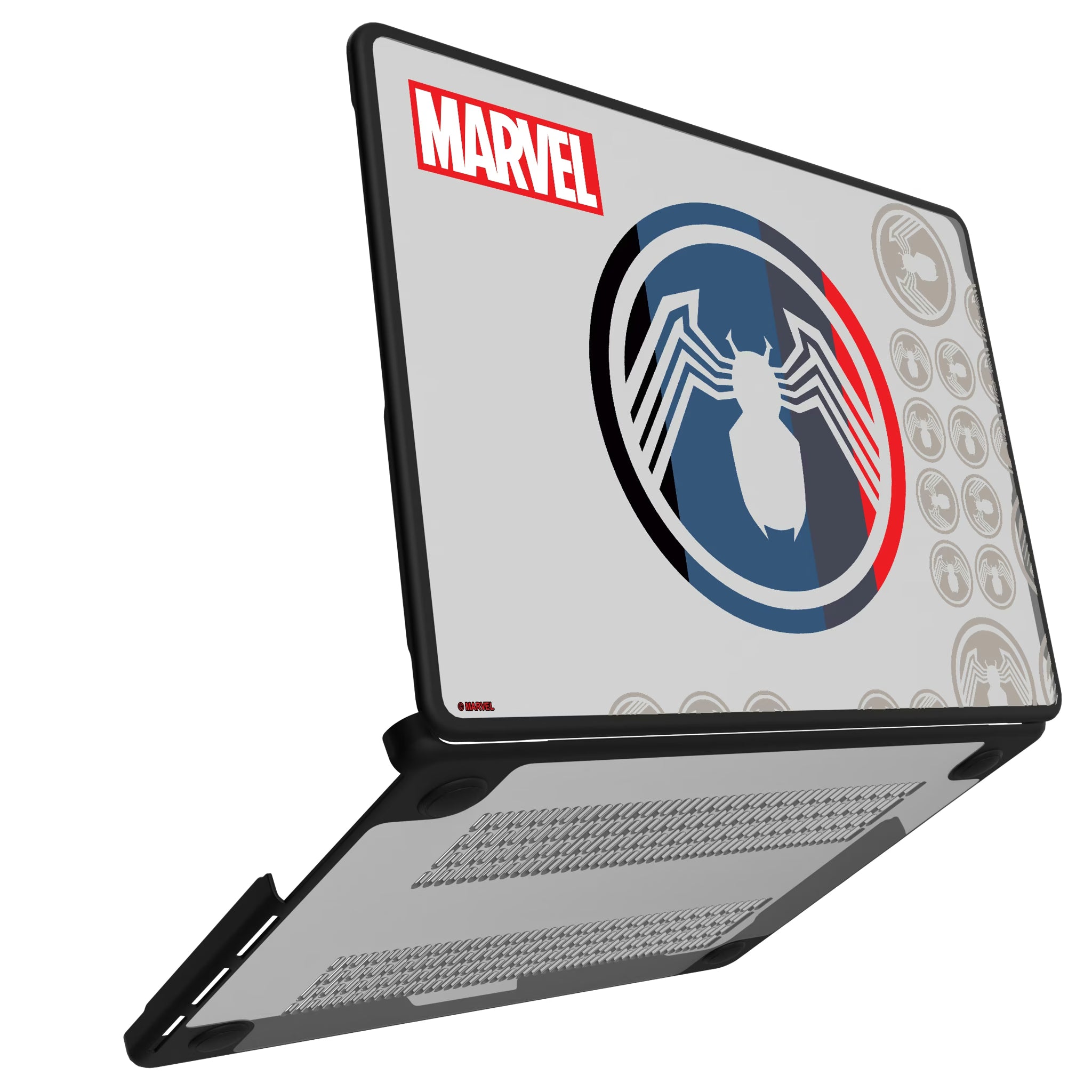 Marvel Venom Sigil MacBook Laptop Case for Apple MacBook#Device_MacBook Pro (14-inch, 2021) / MacBook Pro (14-inch, 2023) / MacBook Pro (14-inch, 2024)