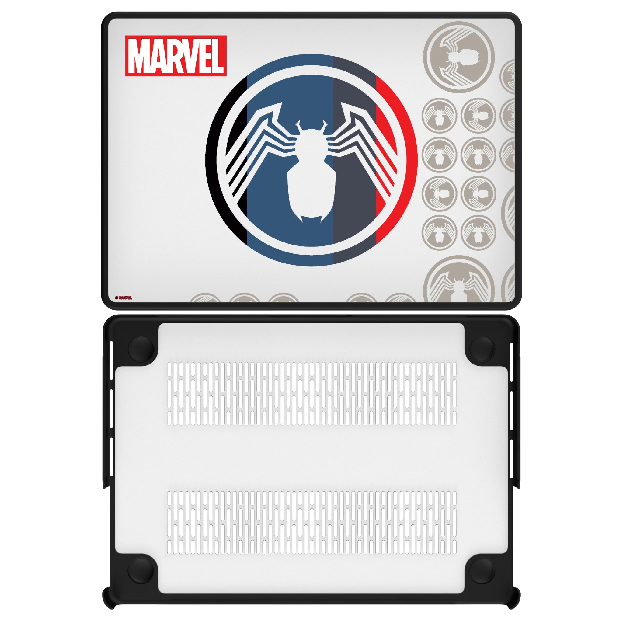 Marvel Venom Sigil MacBook Laptop Case for Apple MacBook#Device_MacBook Pro (14-inch, 2021) / MacBook Pro (14-inch, 2023) / MacBook Pro (14-inch, 2024)