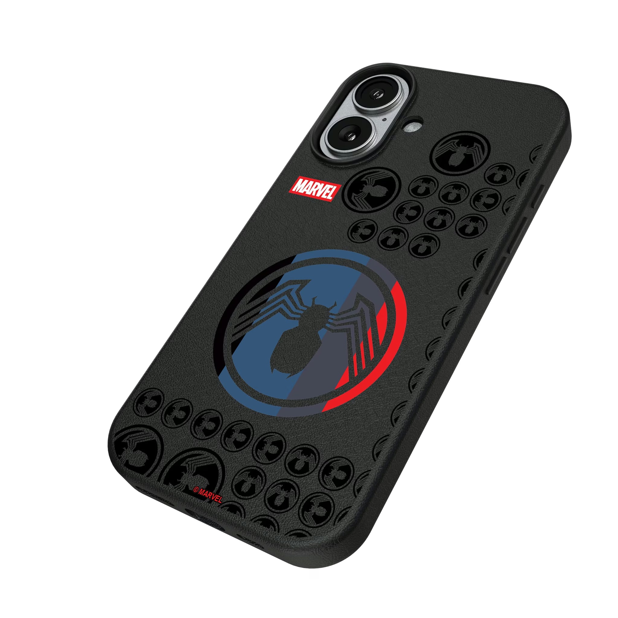 Marvel Venom Sigil iPhone MagSafe Compatible Phone Case for Apple iPhone - Isometric View#Device_iPhone 17