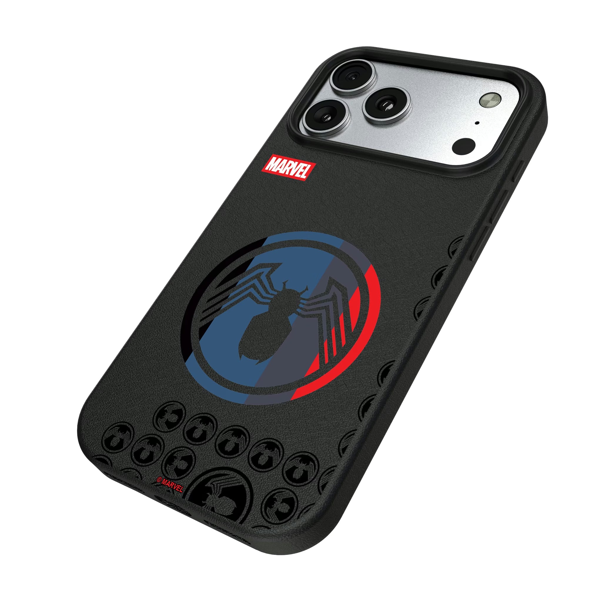Marvel Venom Sigil iPhone MagSafe Compatible Phone Case for Apple iPhone - Isometric View#Device_iPhone 17 Pro Max