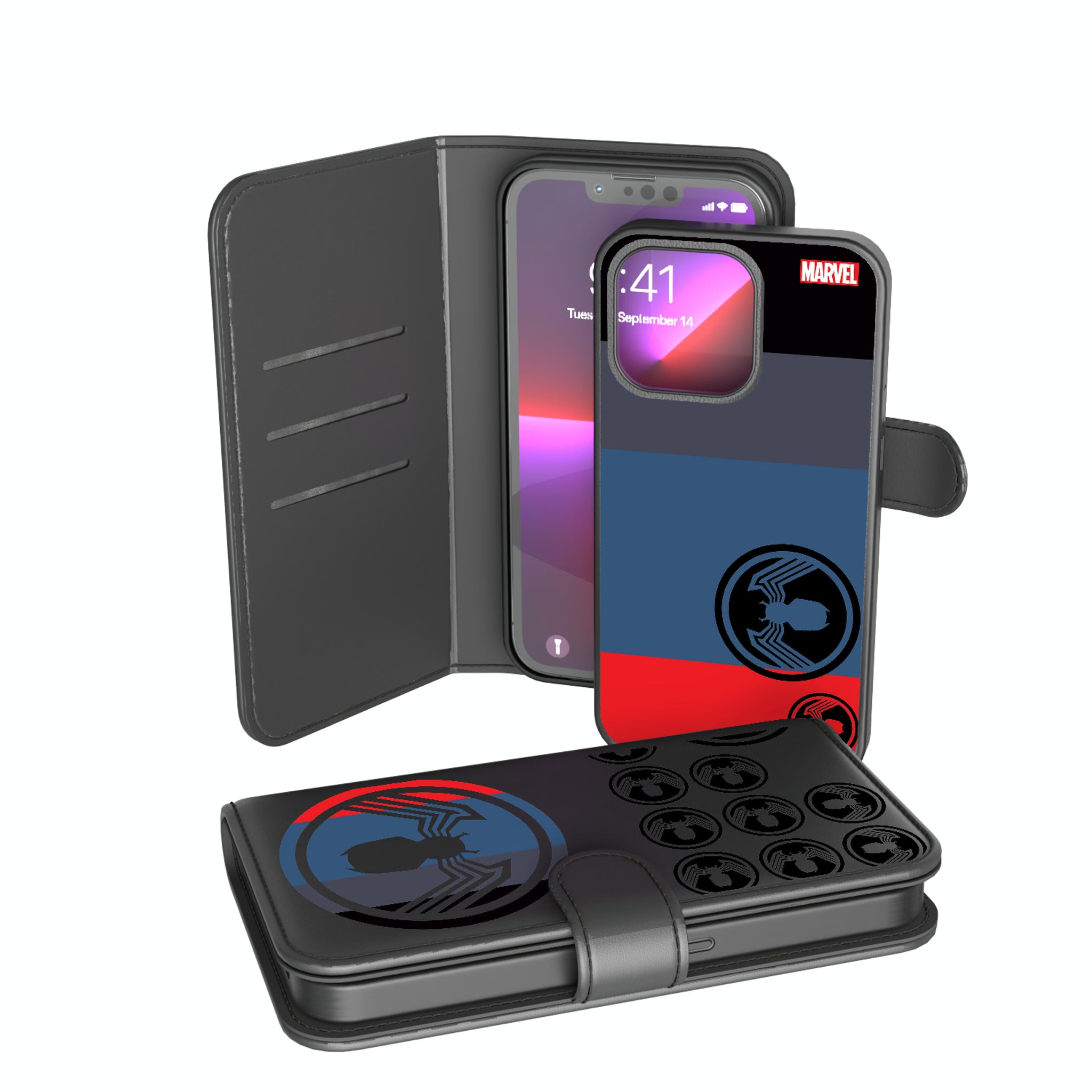 Marvel Venom Sigil iPhone Wallet Phone Case for Apple iPhone