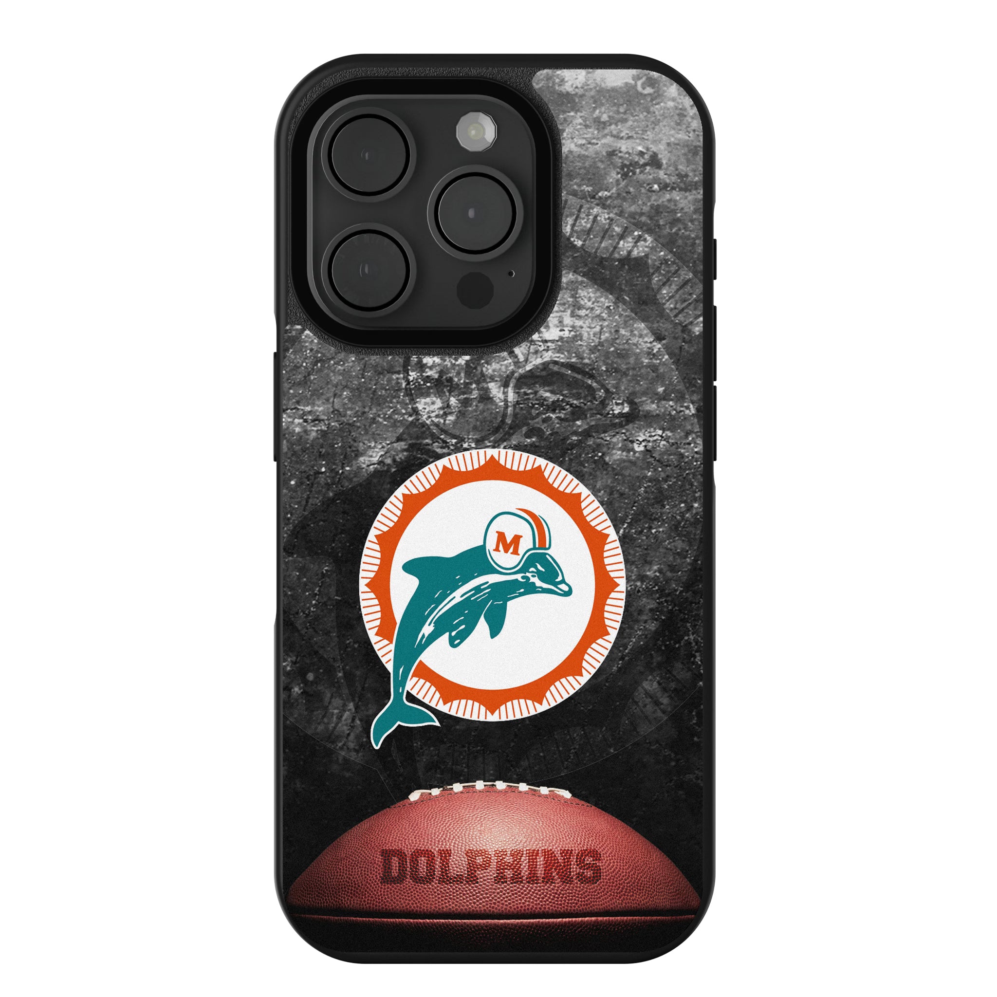 Miami Dolphins 1966-1973 Historic Collection Legendary iPhone Bump Phone Case for Apple iPhone