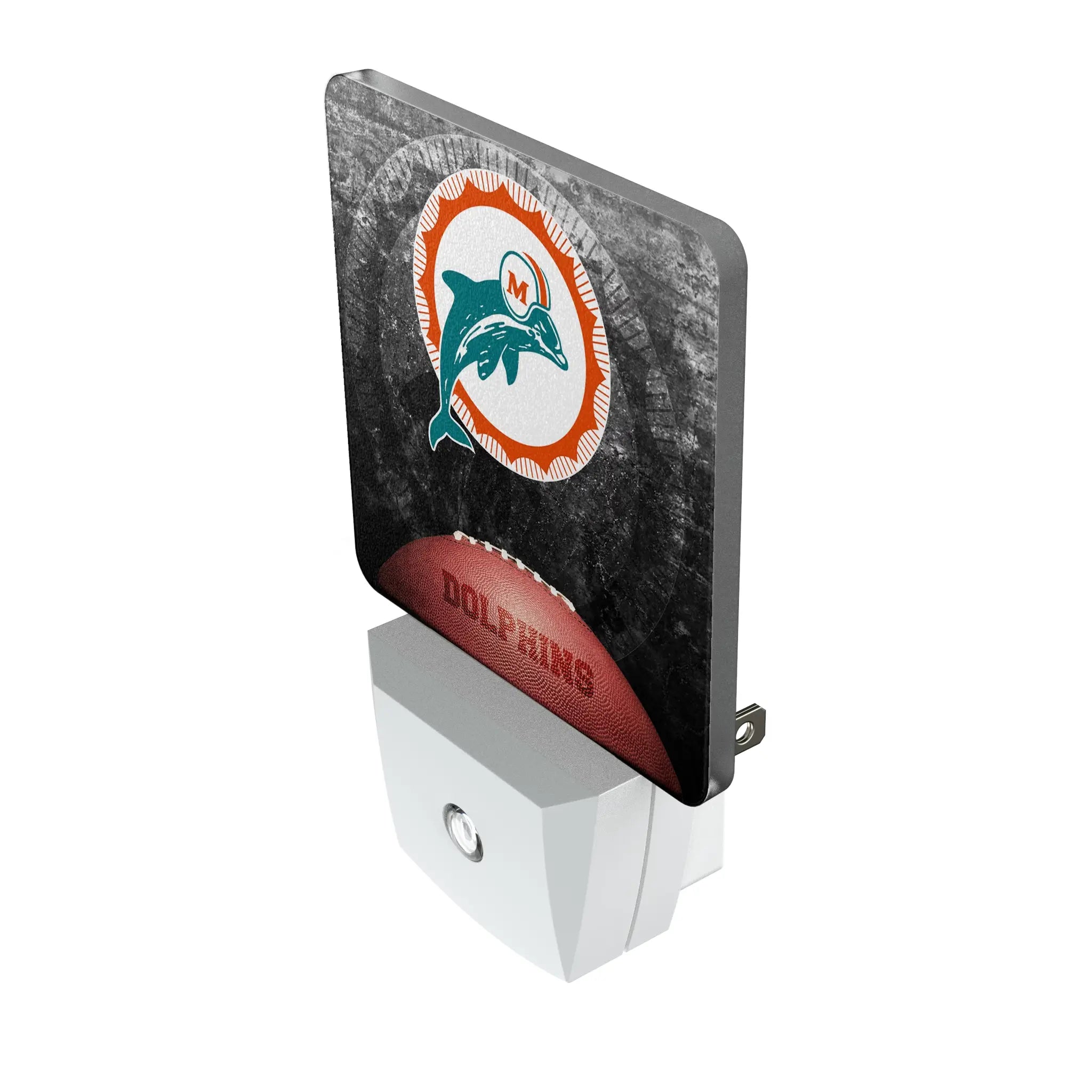 Miami Dolphins 1966-1973 Historic Collection Legendary Night Light 2-Pack - Isometric View