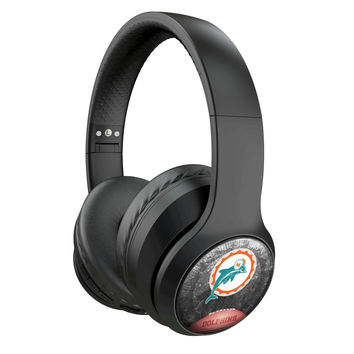 Miami Dolphins 1966-1973 Historic Collection Legendary Wireless Over-Ear Headphones With Case