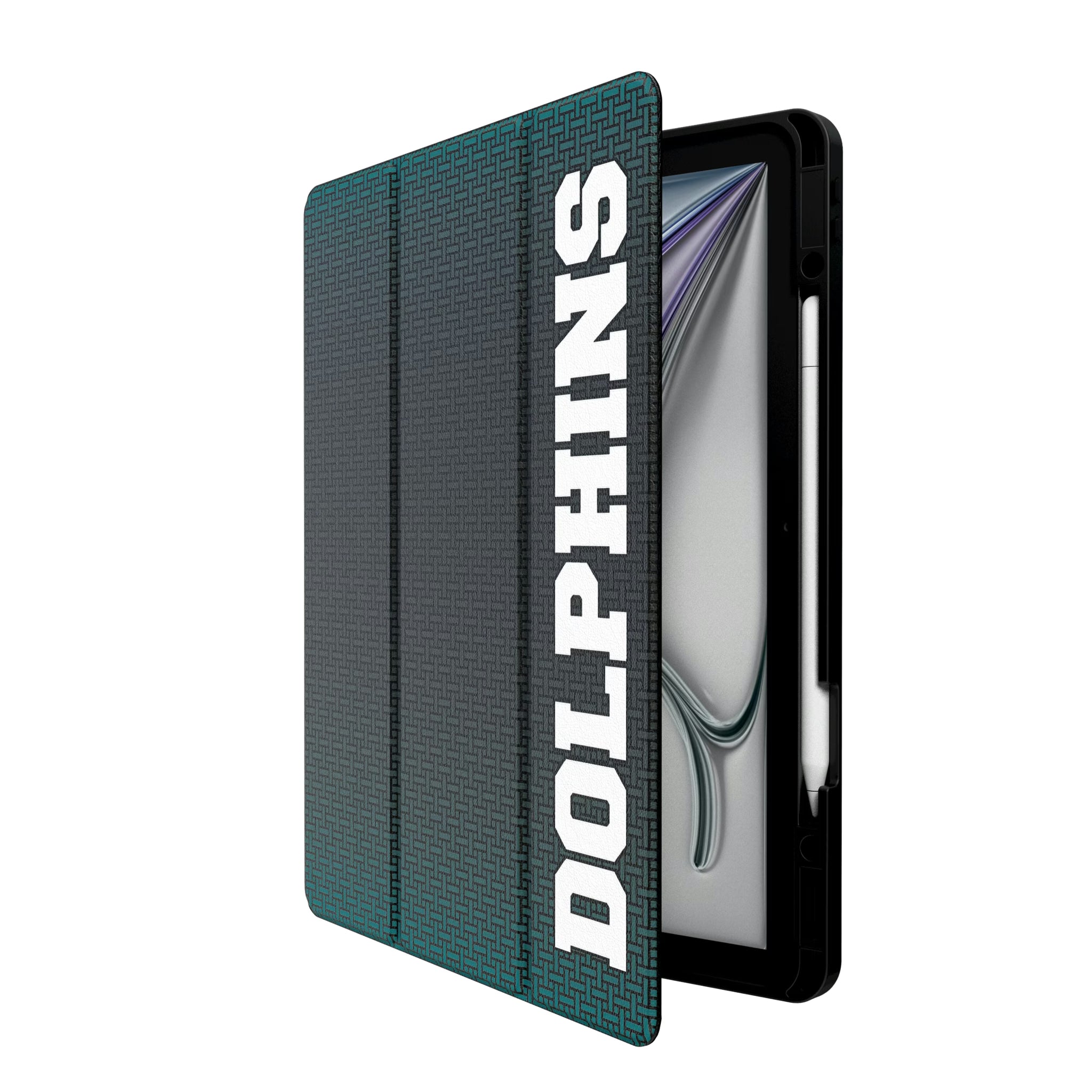 Miami Dolphins 1966-1973 Historic Collection Linen iPad Tablet Case for Apple iPad
