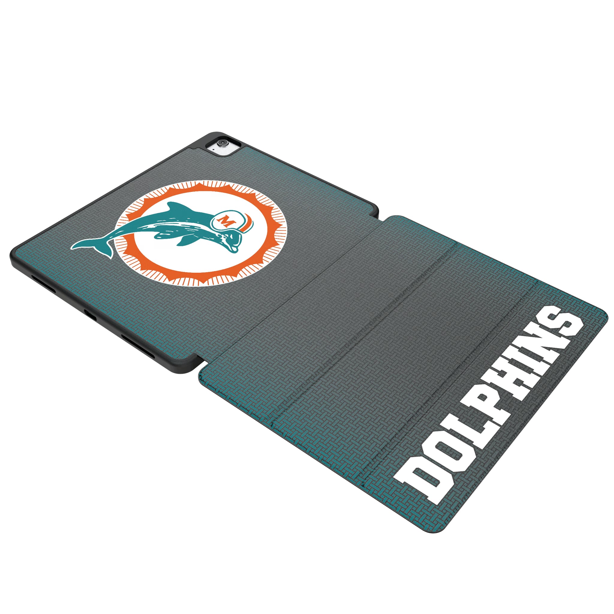 Miami Dolphins 1966-1973 Historic Collection Linen iPad Tablet Case for Apple iPad