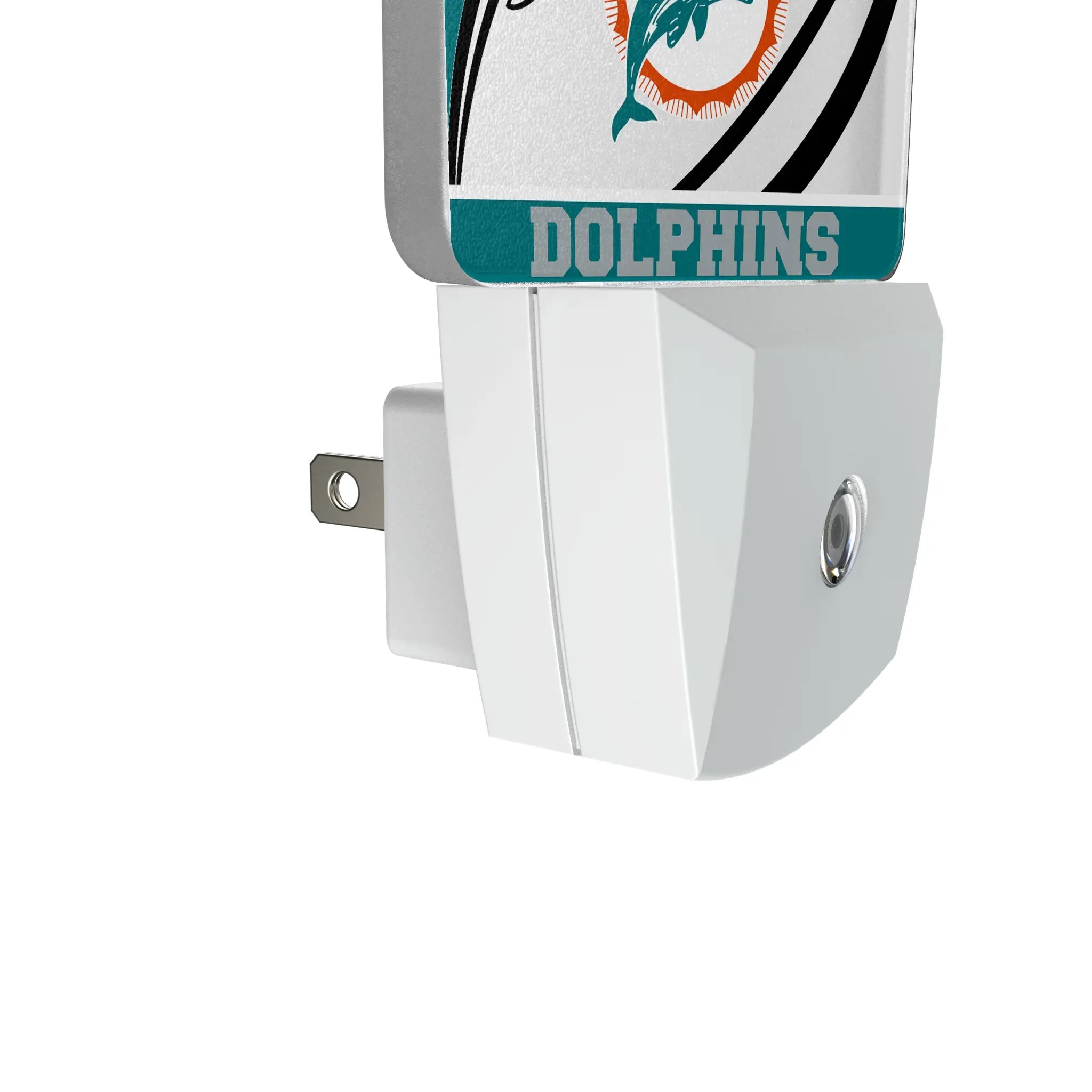 Miami Dolphins 1966-1973 Historic Collection Passtime Night Light 2-Pack - Detail
