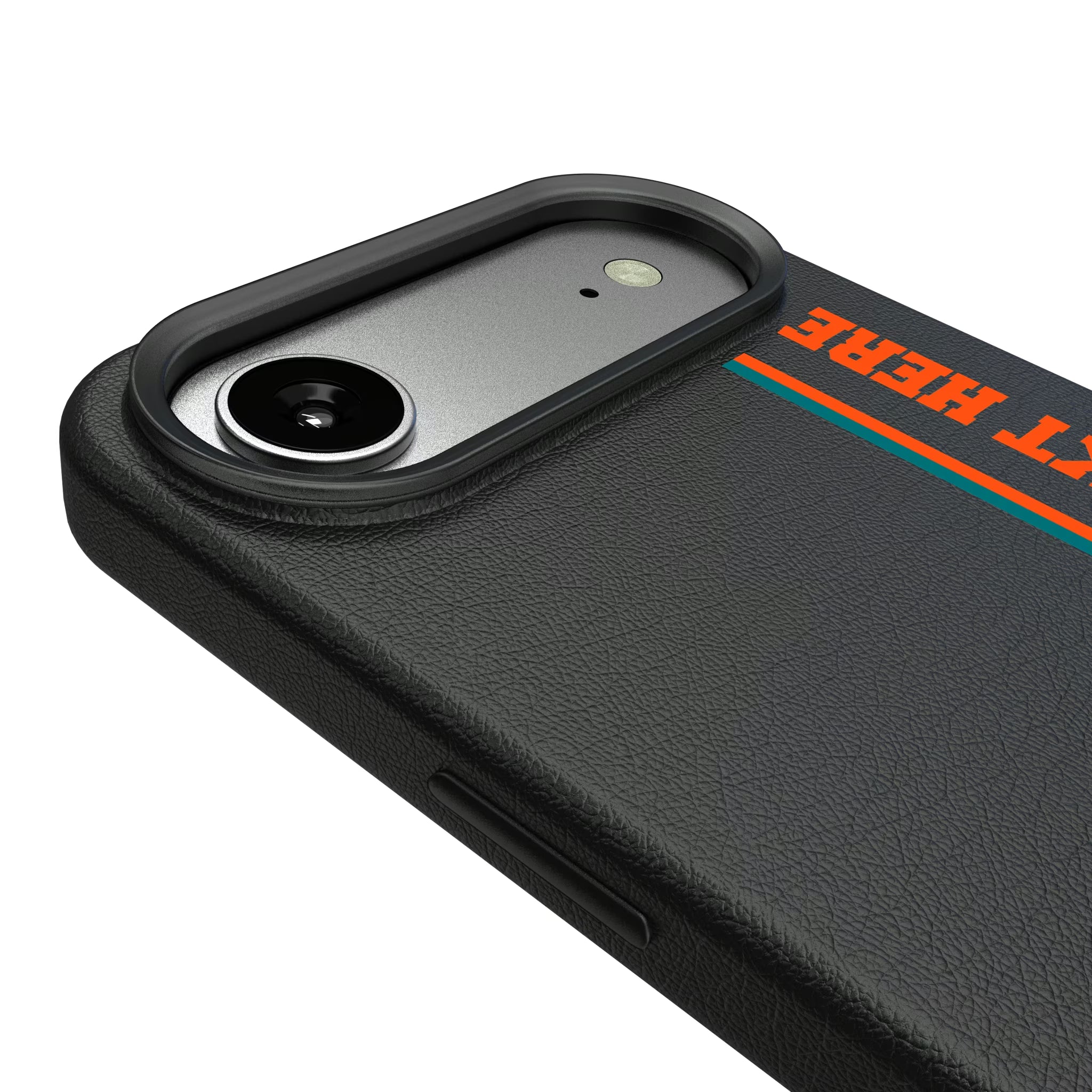 Miami Dolphins 1966-1973 Historic Collection Personalized Sidebard iPhone MagSafe Compatible Phone Case for Apple iPhone - Detail#Device_iPhone Air