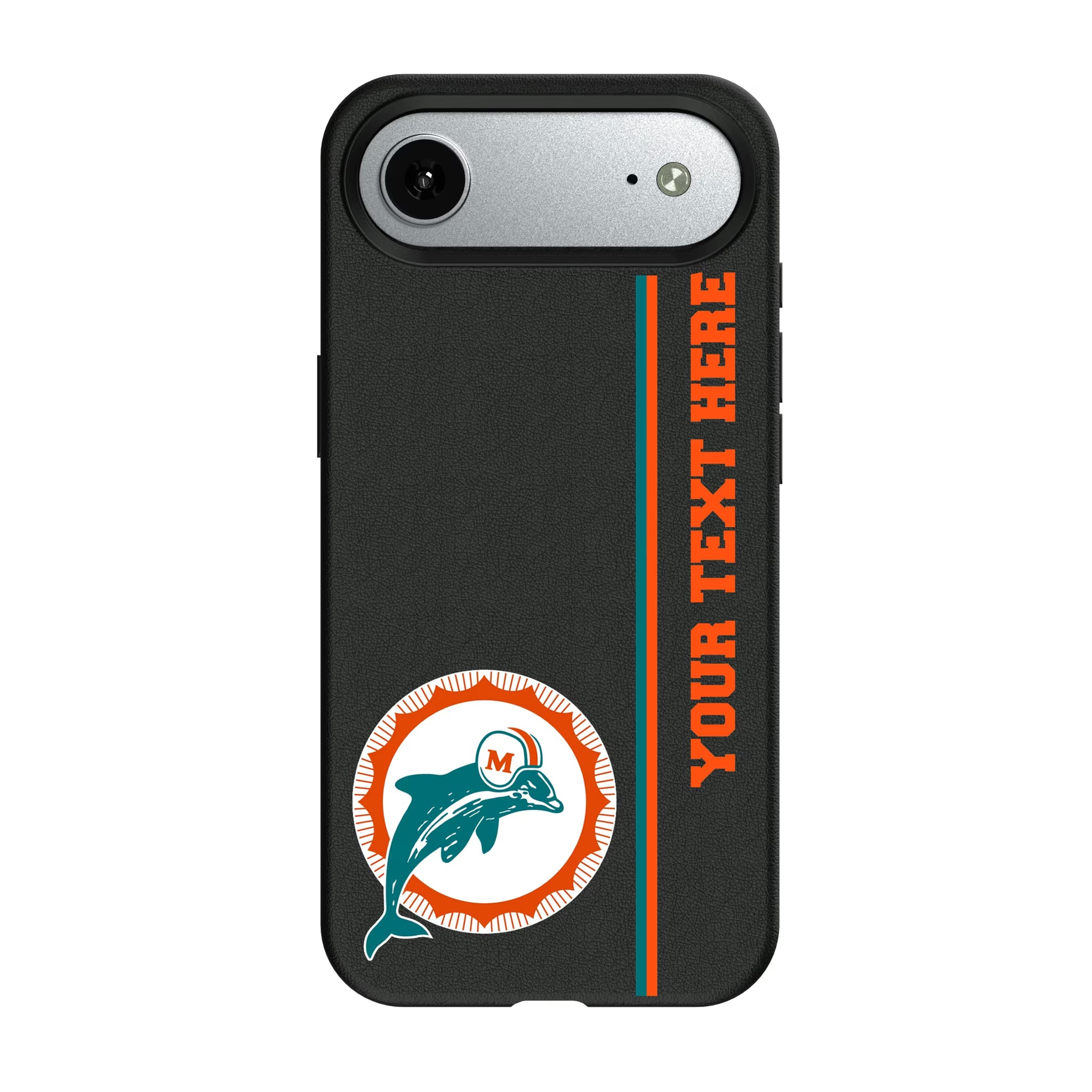 Miami Dolphins 1966-1973 Historic Collection Personalized Sidebard iPhone MagSafe Compatible Phone Case for Apple iPhone#Device_iPhone Air