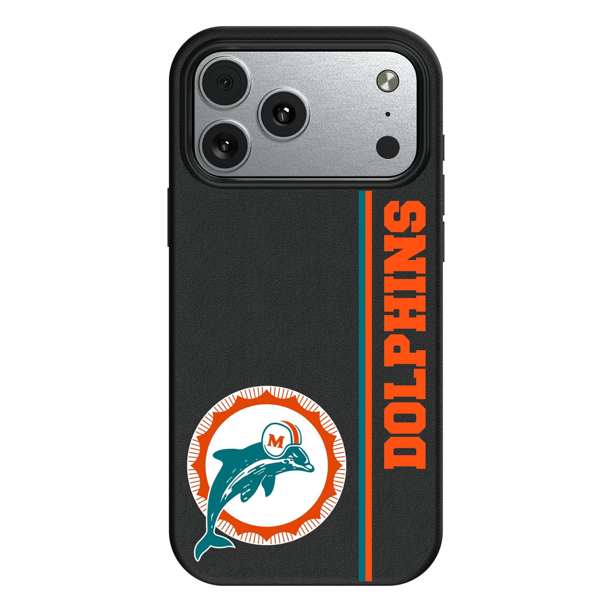 Miami Dolphins 1966-1973 Historic Collection Sidebar iPhone MagSafe Compatible Phone Case for Apple iPhone#Device_iPhone 17 Pro Max