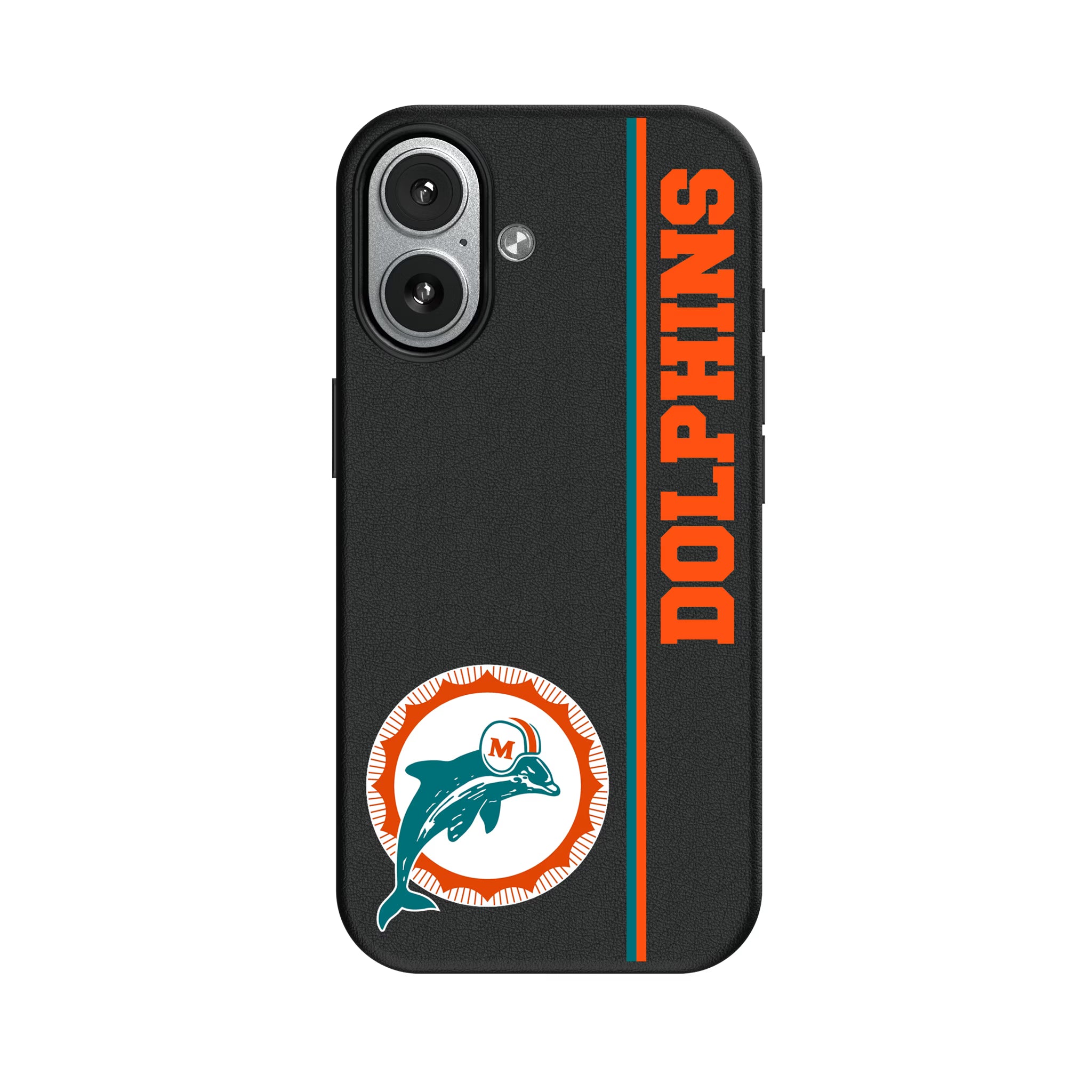 Miami Dolphins 1966-1973 Historic Collection Sidebar iPhone MagSafe Compatible Phone Case for Apple iPhone#Device_iPhone 17