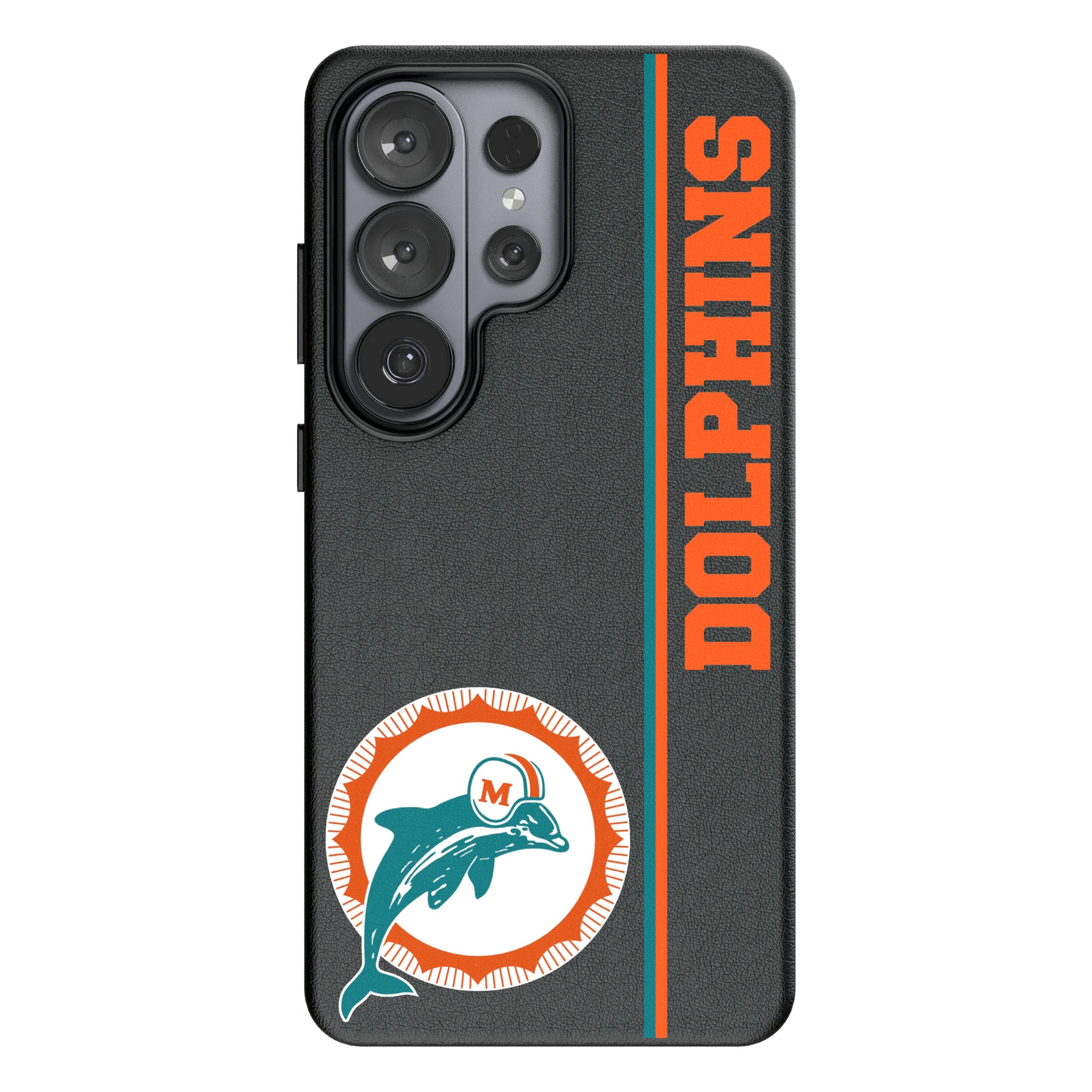 Miami Dolphins 1966-1973 Historic Collection Sidebar Galaxy MagSafe Compatible Phone Case for Samsung Galaxy#Device_Galaxy S26 Ultra