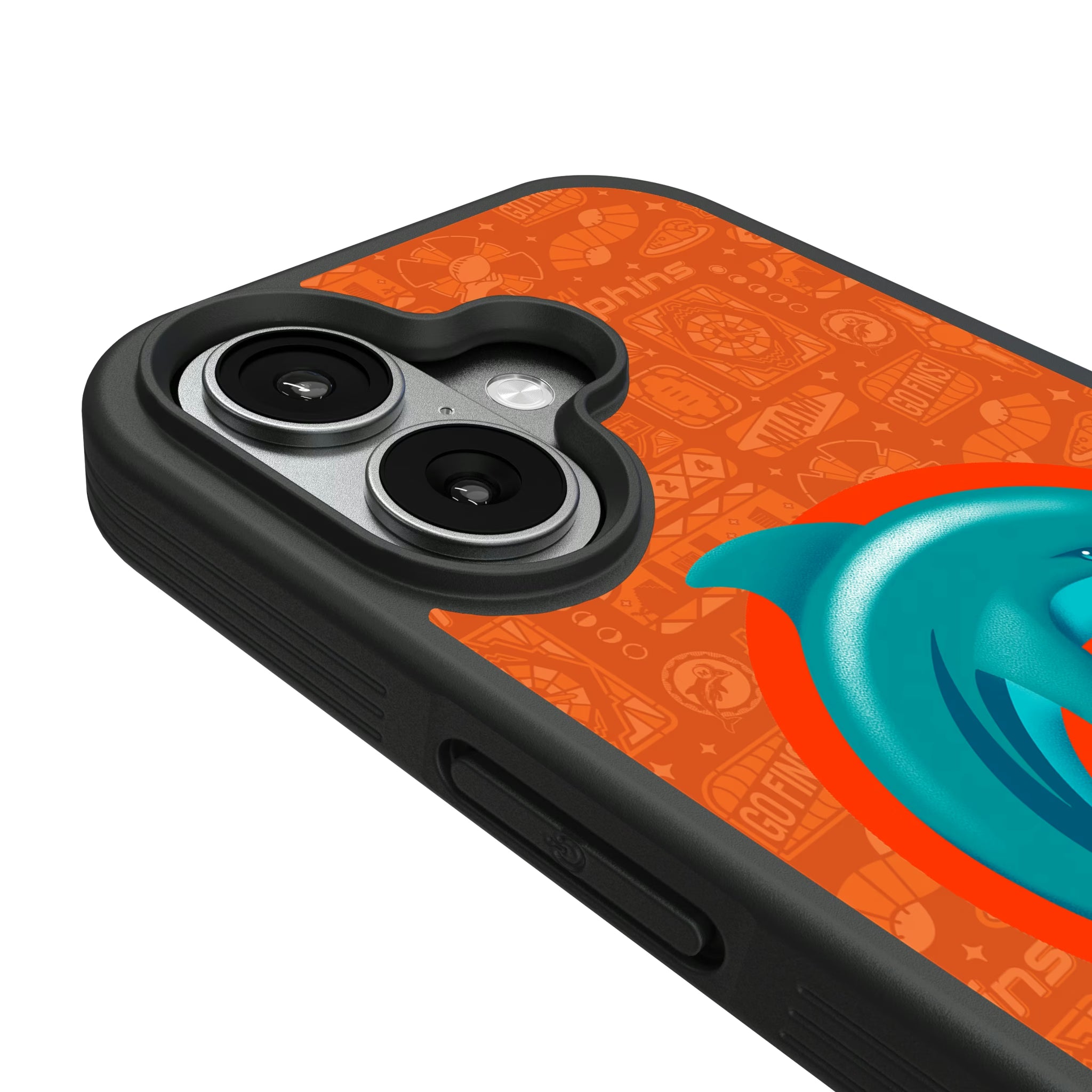 Miami Dolphins Deco iPhone Bump Phone Case for Apple iPhone - Detail#Device_iPhone 17