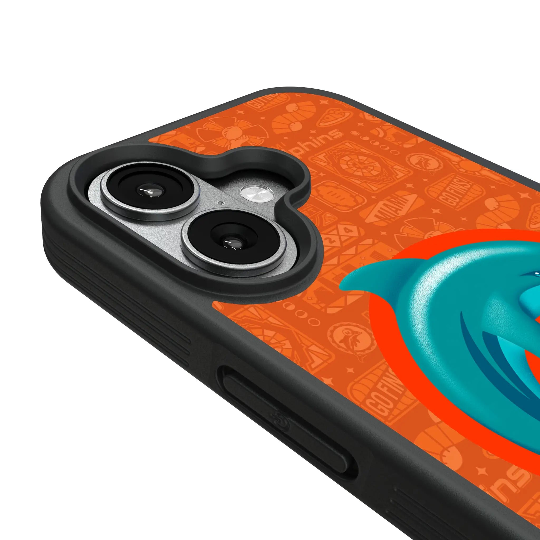 Miami Dolphins Deco iPhone Bump Phone Case for Apple iPhone - Detail#Device_iPhone 17