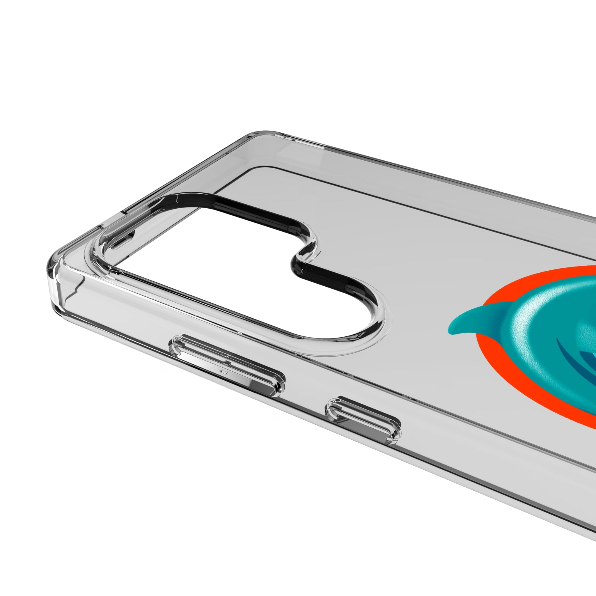 Miami Dolphins Deco Galaxy Clear Phone Case for Samsung Galaxy - Detail