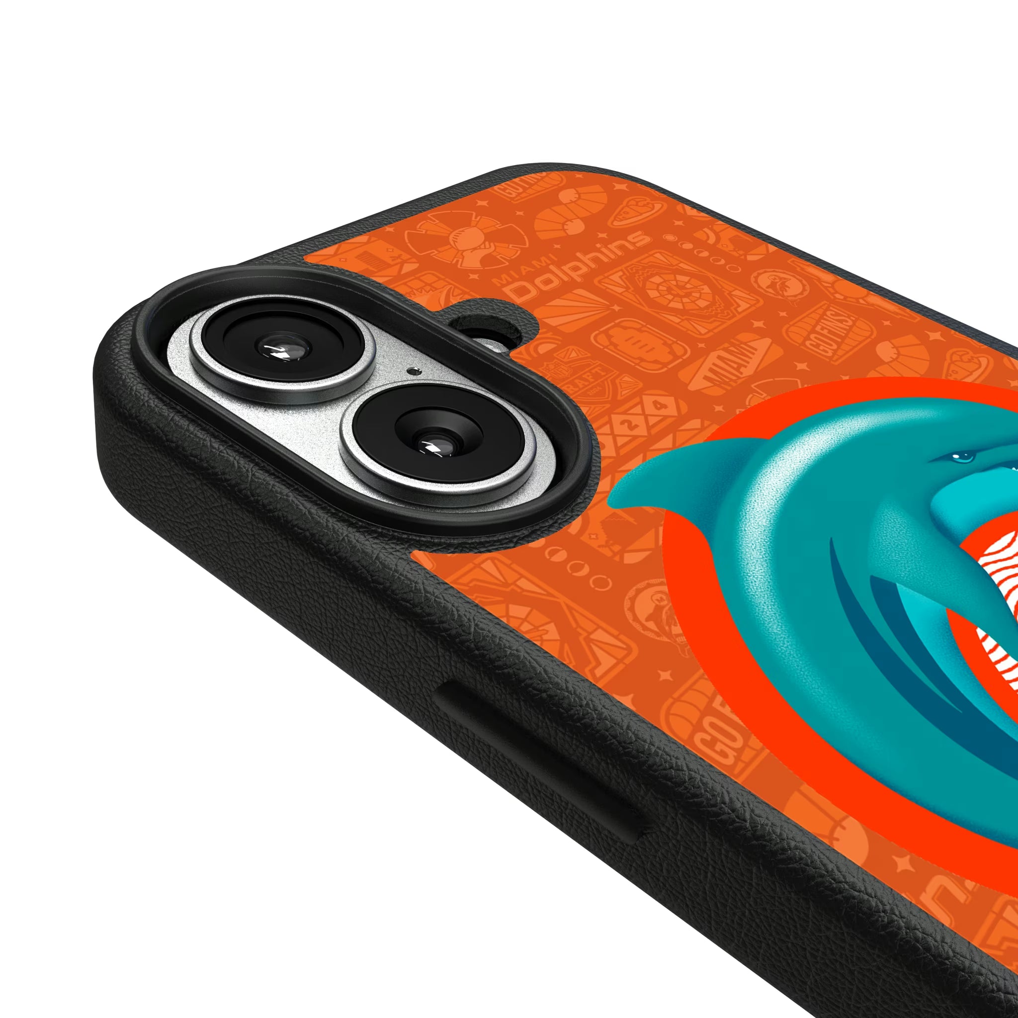 Miami Dolphins Deco iPhone MagSafe Compatible Phone Case for Apple iPhone - Detail#Device_iPhone 17