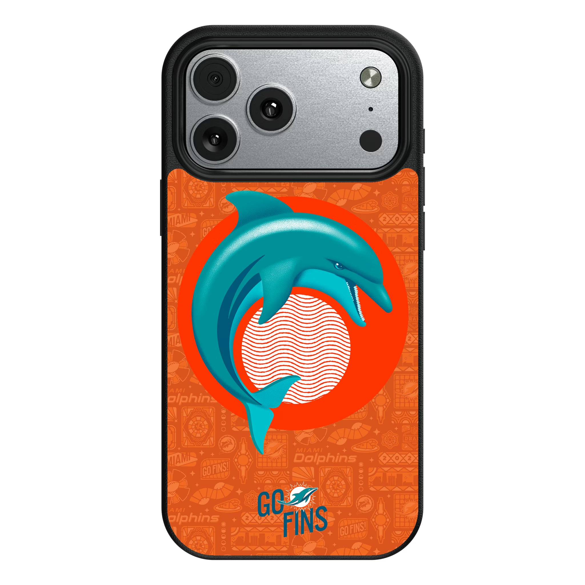 Miami Dolphins Deco iPhone MagSafe Compatible Phone Case for Apple iPhone#Device_iPhone 17 Pro Max