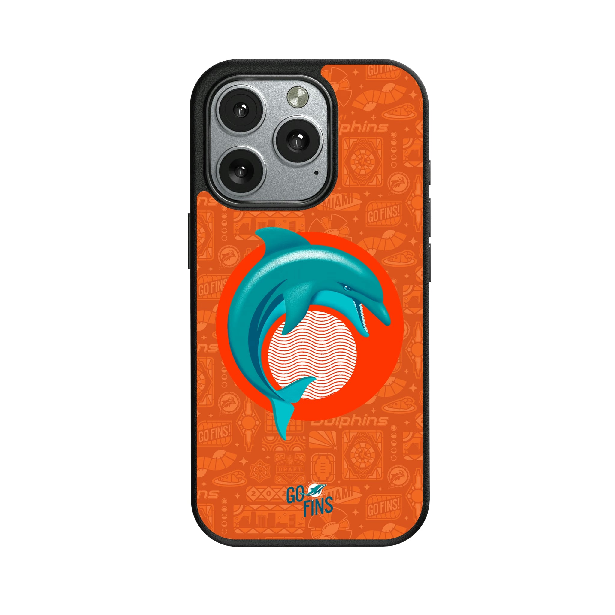 Miami Dolphins Deco iPhone MagSafe Compatible Phone Case for Apple iPhone