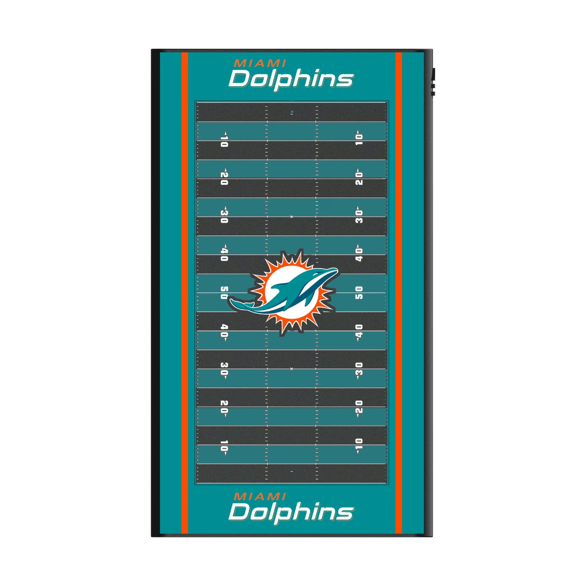 Miami Dolphins Field 5000mAh Flat Powerbank